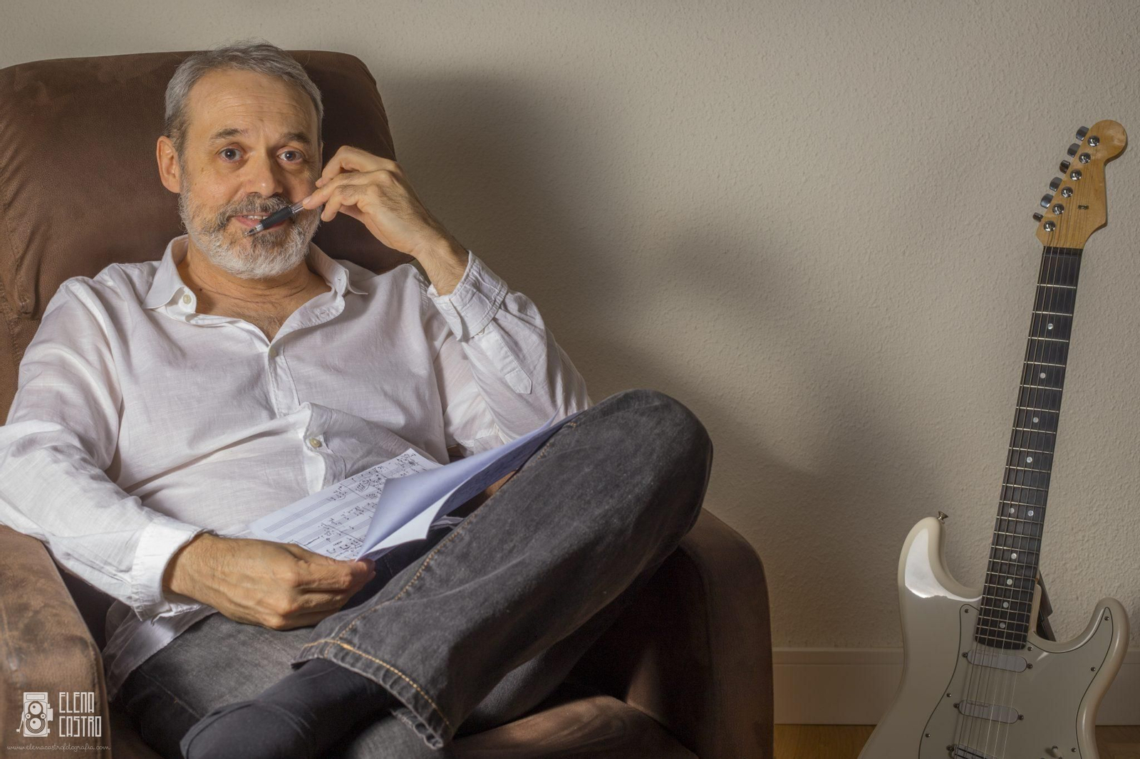 El compositor y guitarrista David del Puerto.