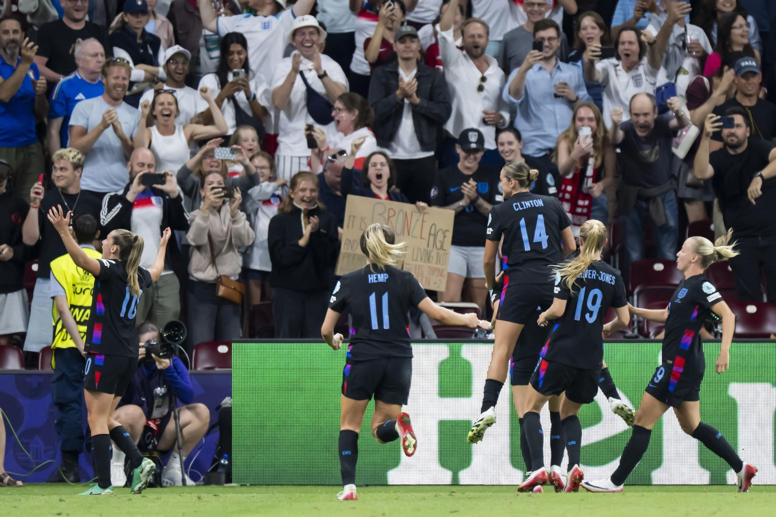 Las imágenes del Inglaterra-Italia