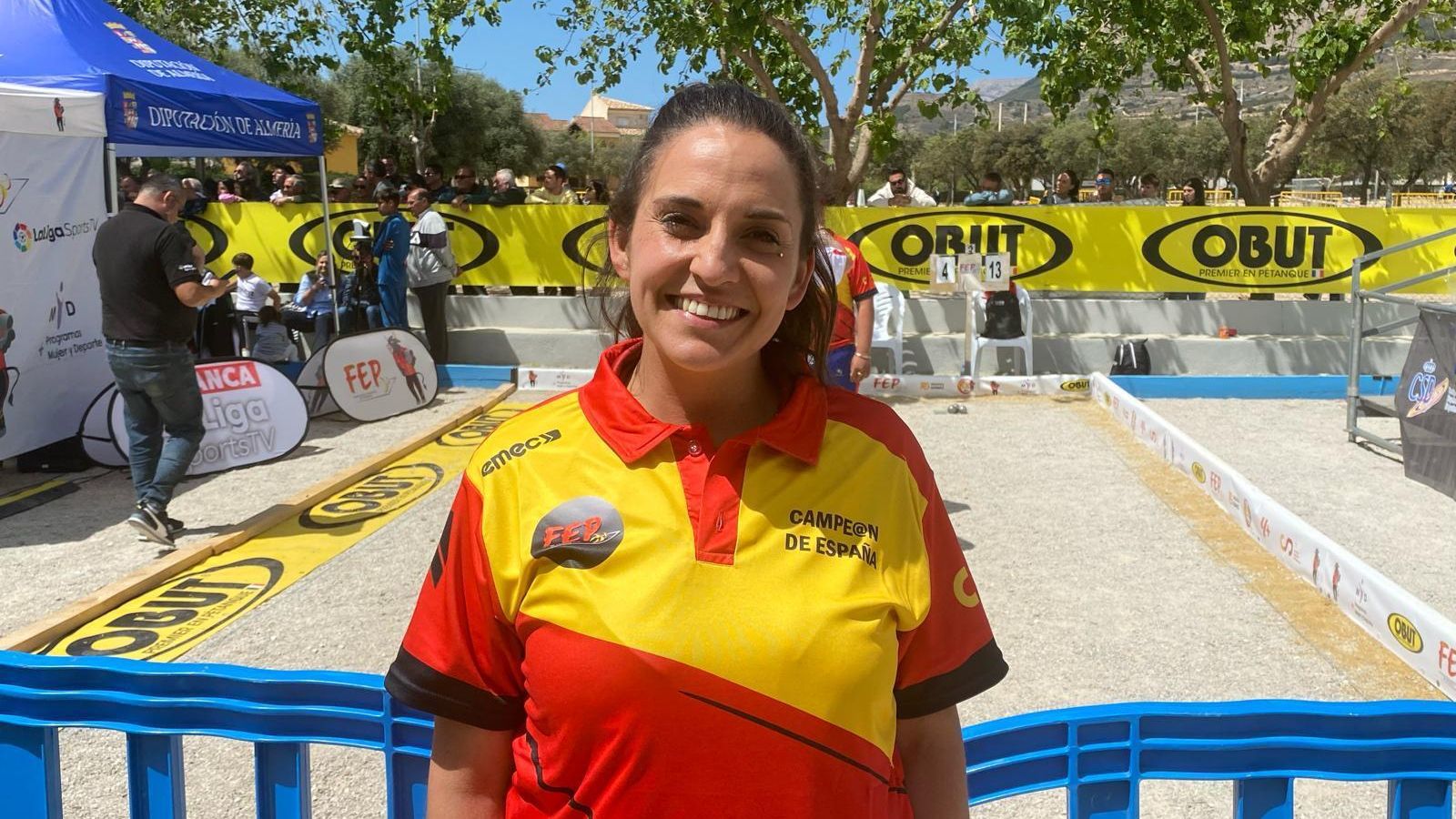 Marta de los Reyes, campeona en categoría femenina.