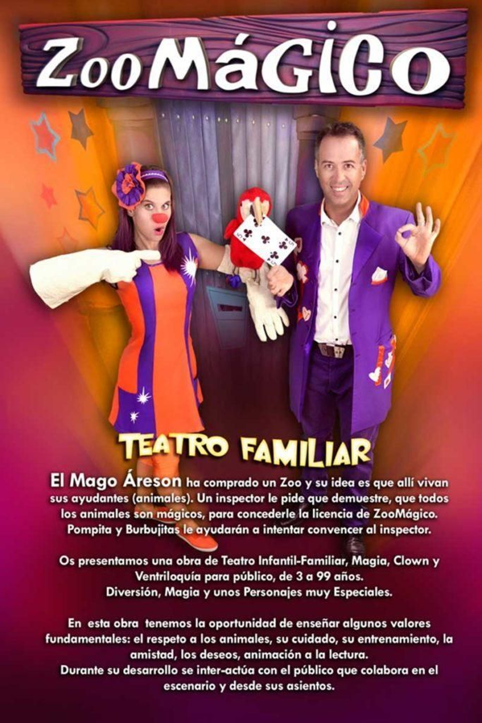 Areson y el 'Zoo Mágico'.