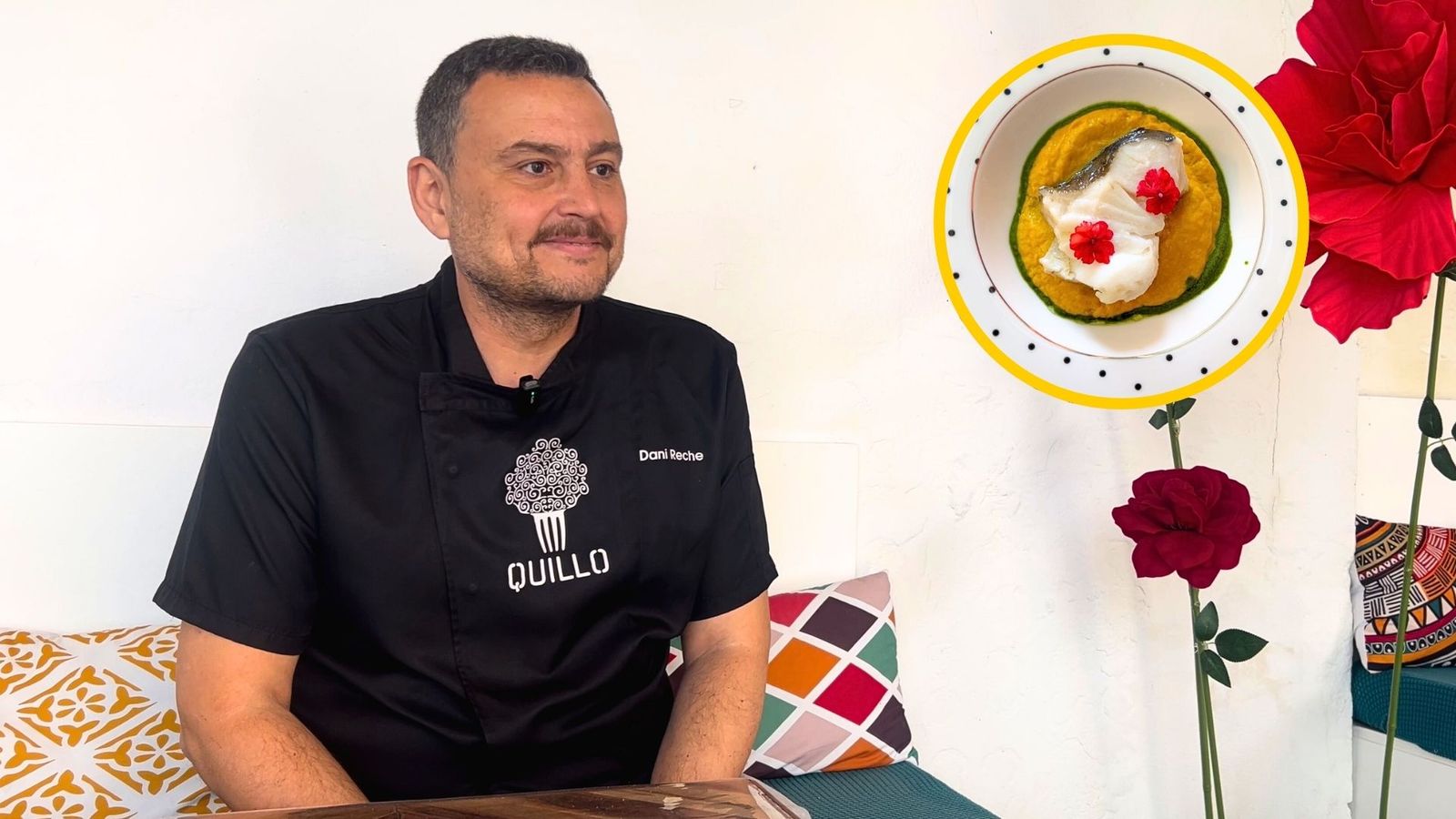 Dani Reche, al frente de Quillo Cocina Flamenca, impulsa una cocina que reinterpreta el recetario andaluz con creatividad y respeto por el producto