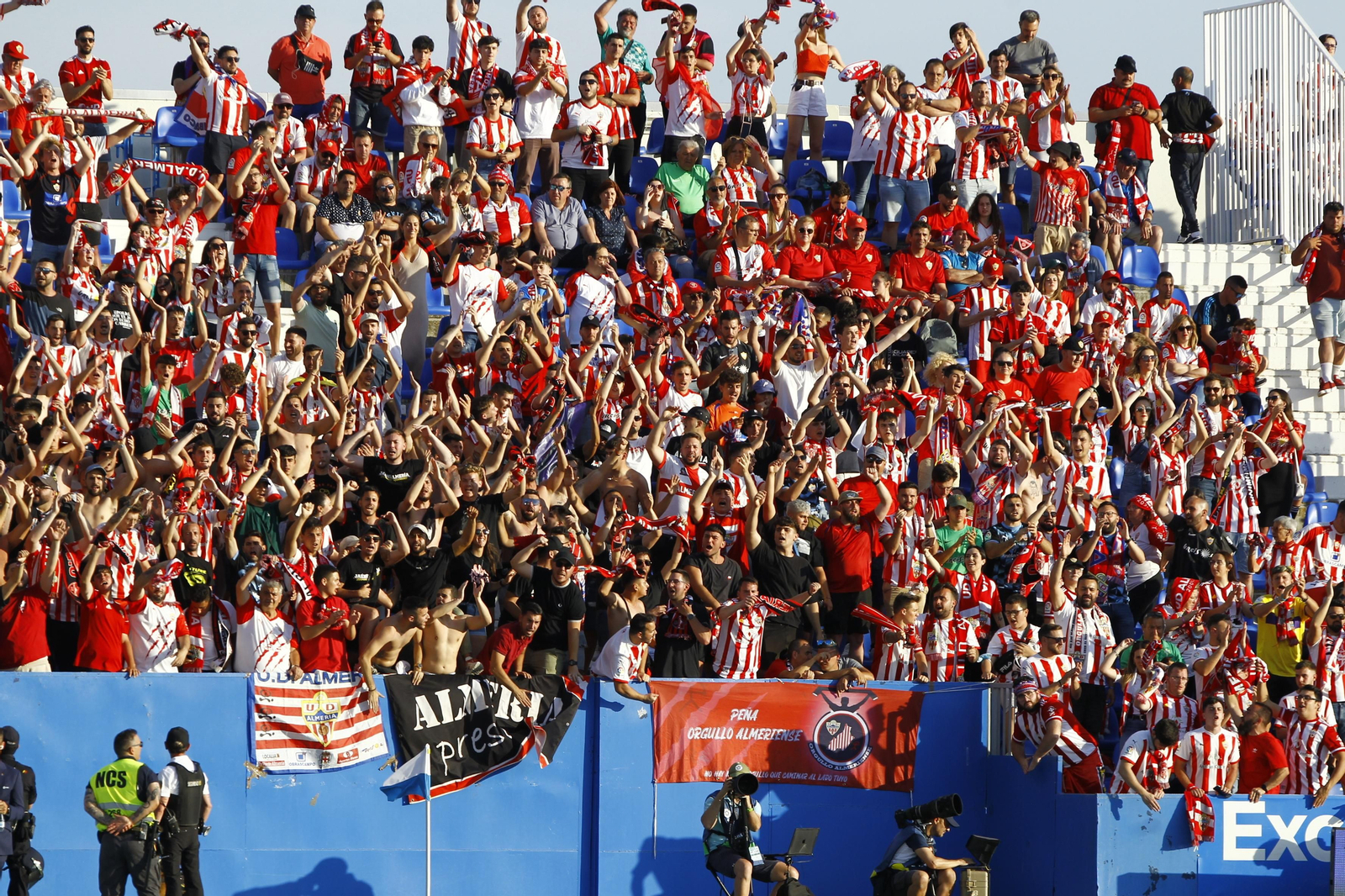 Imágenes del C.D. Leganés-U.D. Almería. Ascenso a la Liga Santander de Fútbol