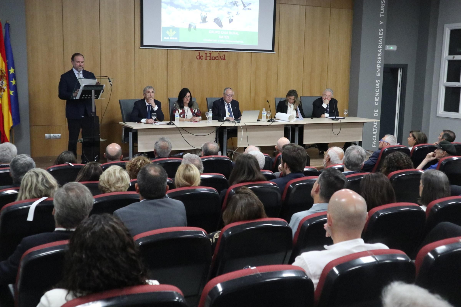 Acto de ingreso a la Academia de Ciencias, artes y Letras de Huelva de José Luis García Palacios