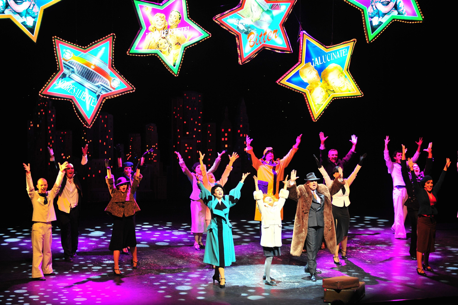 Una imagen del musical 'Annie', que estará este invierno en el Villamarta.