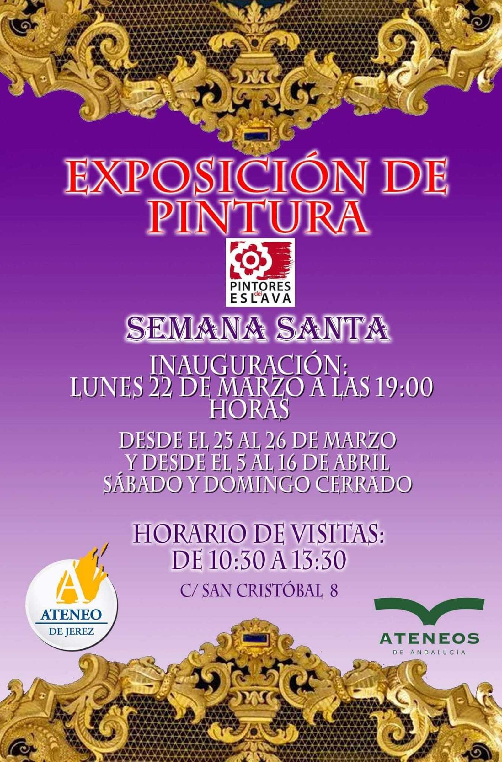 Cartel de la muestra.