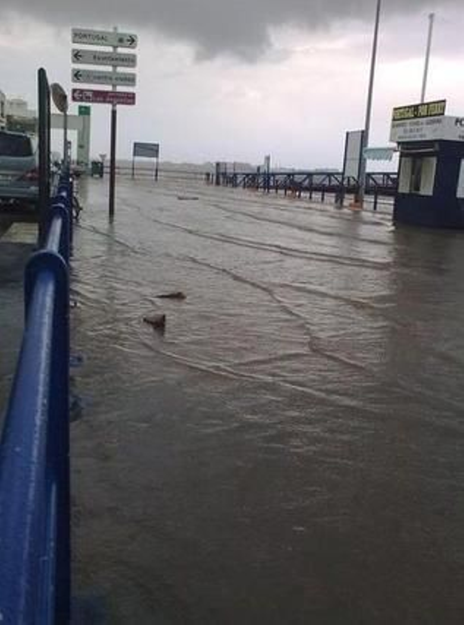 La crecida de los ríos provoca numerosas inundaciones en Huelva. / Reportaje fotográfico de Correa y Espinosa.