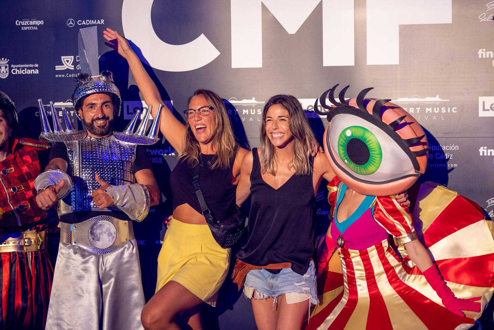 Búscate en el concierto de Black Eyed Peas en el Concert Music Festival en Chiclana