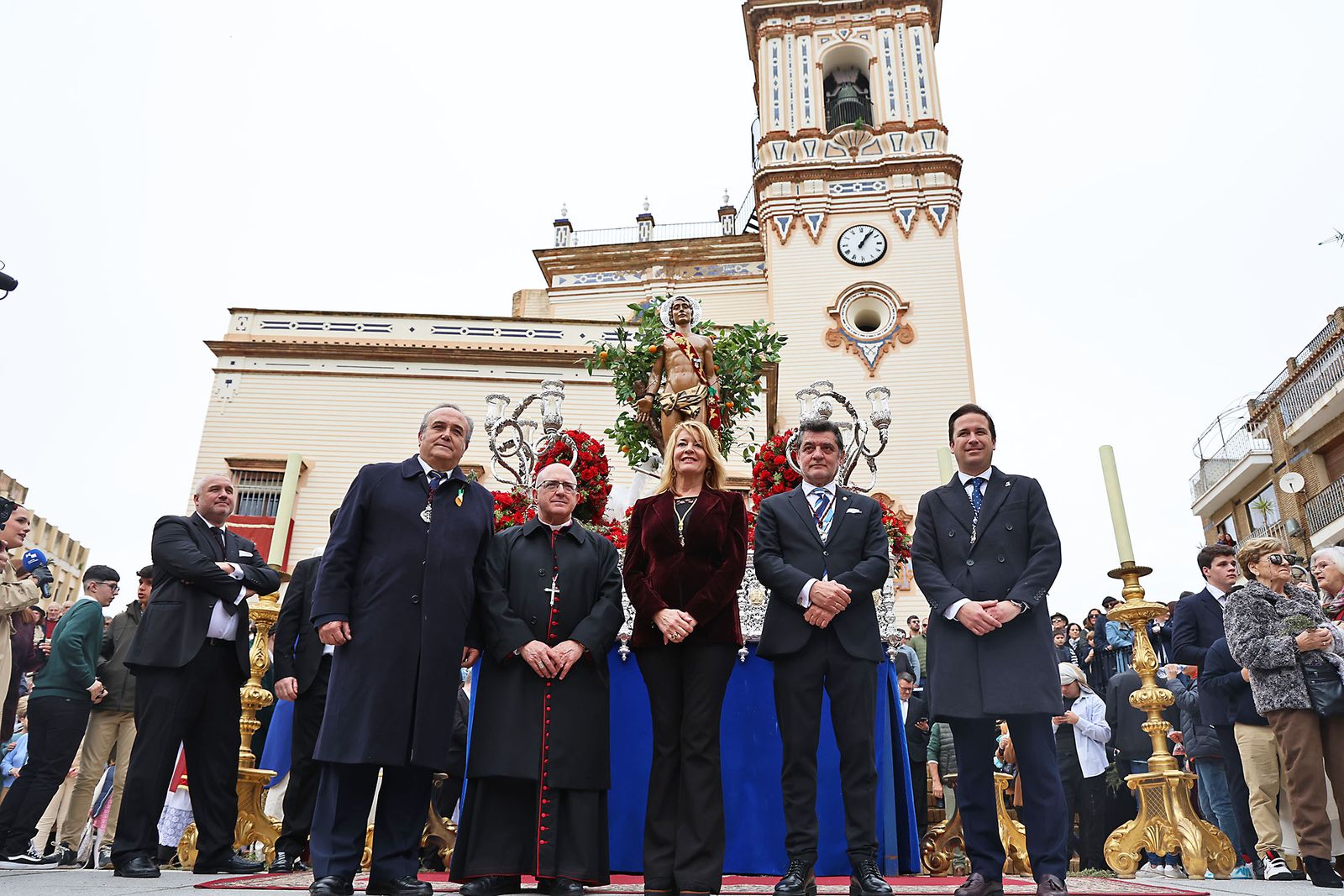 Proclamación de San Sebastián como alcalde perpetuo y la entrega de su vara