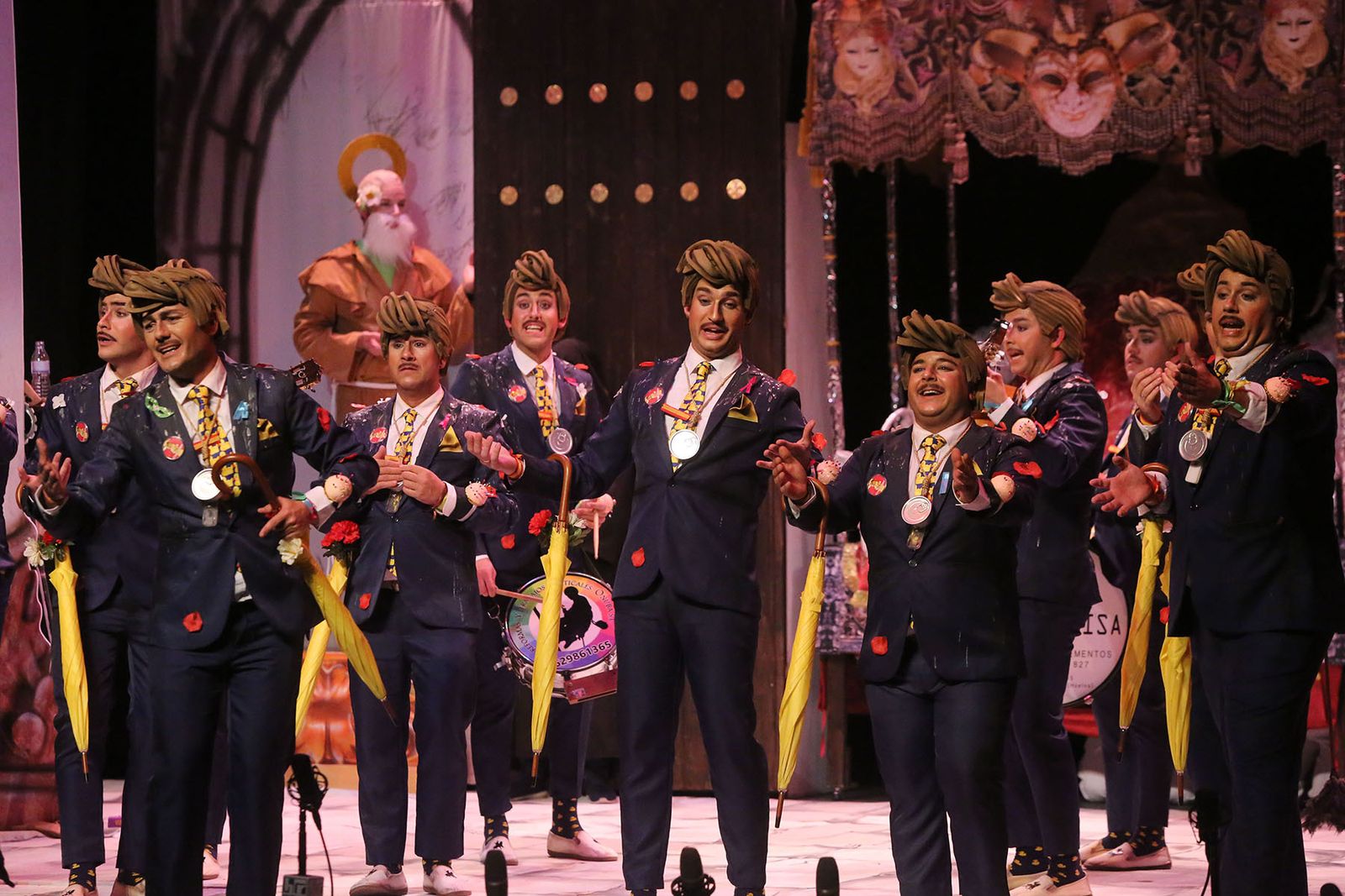 Las imágenes de la segunda sesión de semifinales del Carnaval Colombino 2019