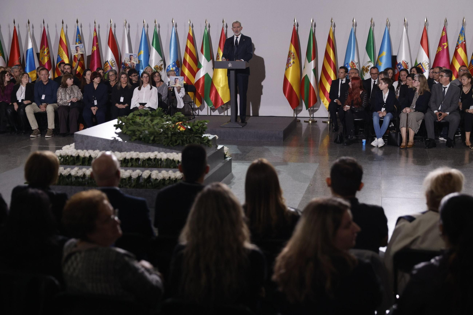 Las fotos del funeral de Estado a las víctimas de la dana en Valencia