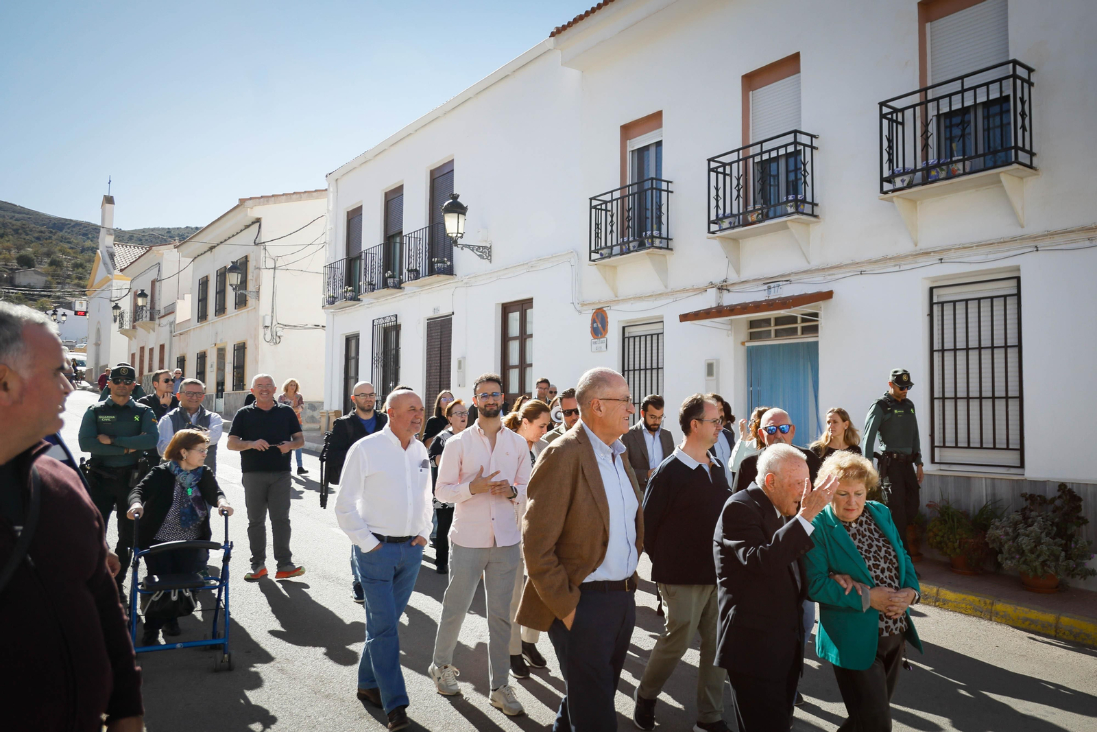 Imágenes de la moción de censura en Chercos
