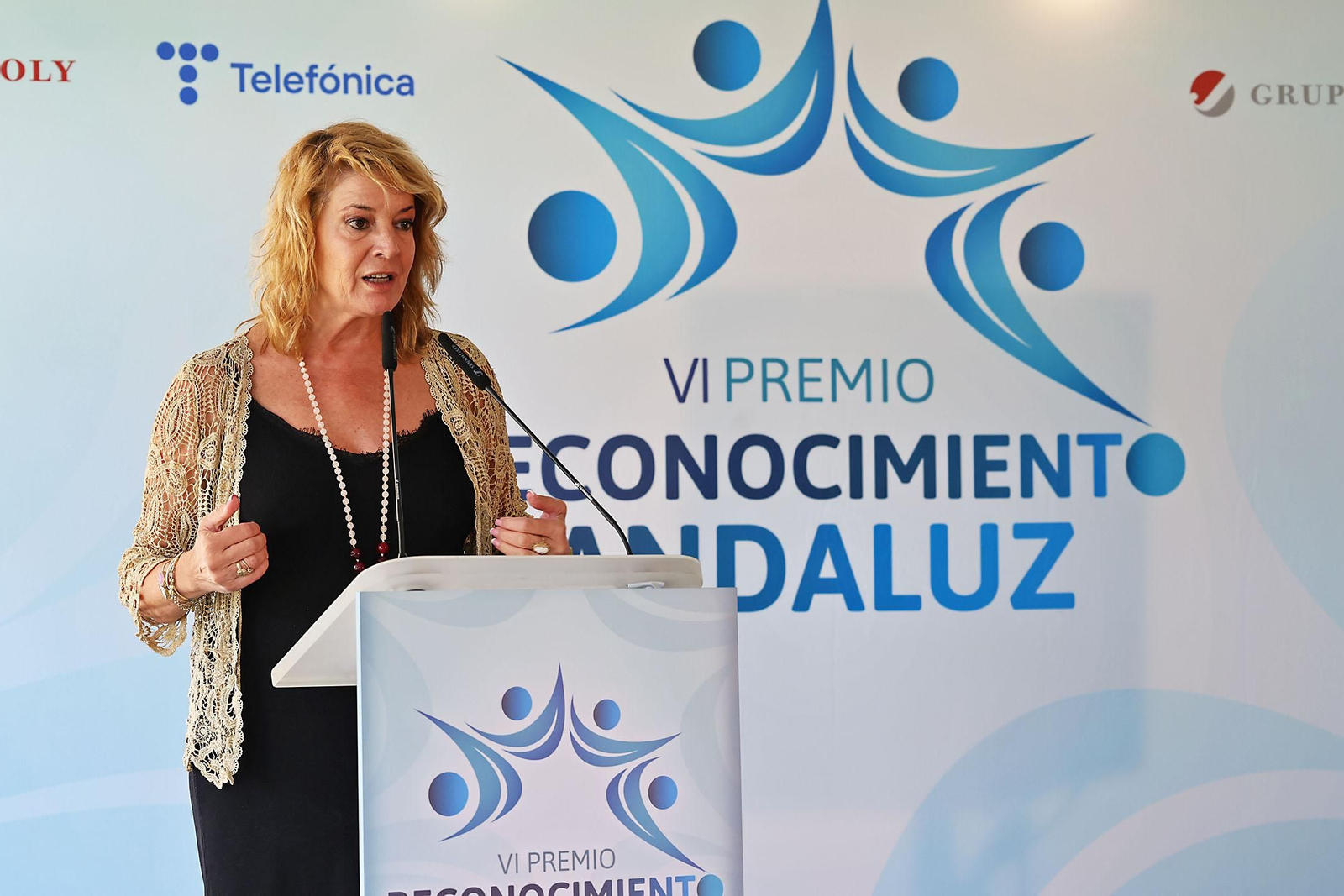 Imágenes del Acto de entrega del VI Premio Reconocimiento Andaluz a Carolina Marín, campeona olímpica de bádminton