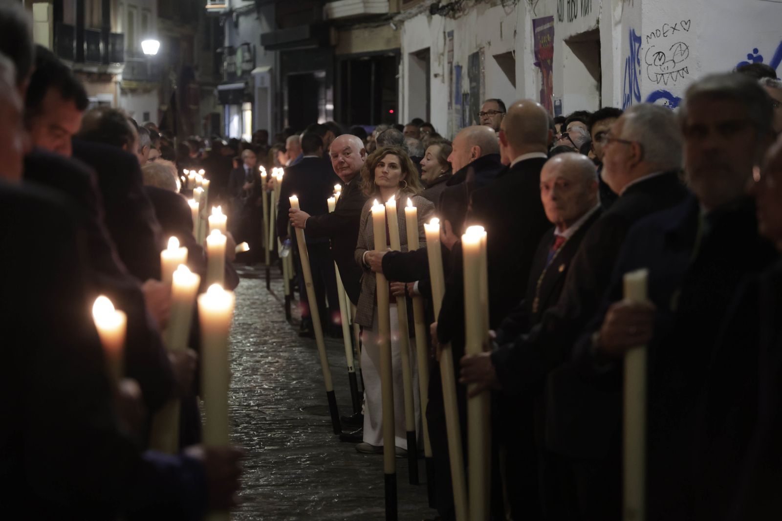 Imágenes del Vía Crucis del Señor de la Sentencia de la Macarena