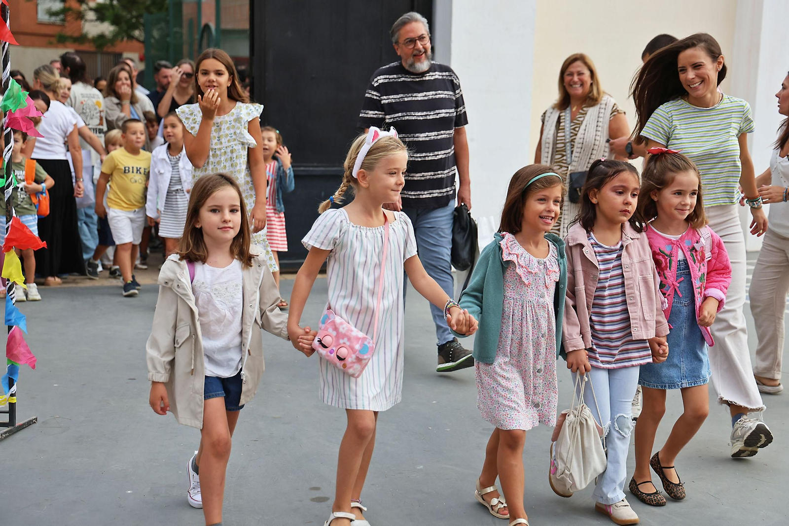 Las imágenes de la vuelta al cole