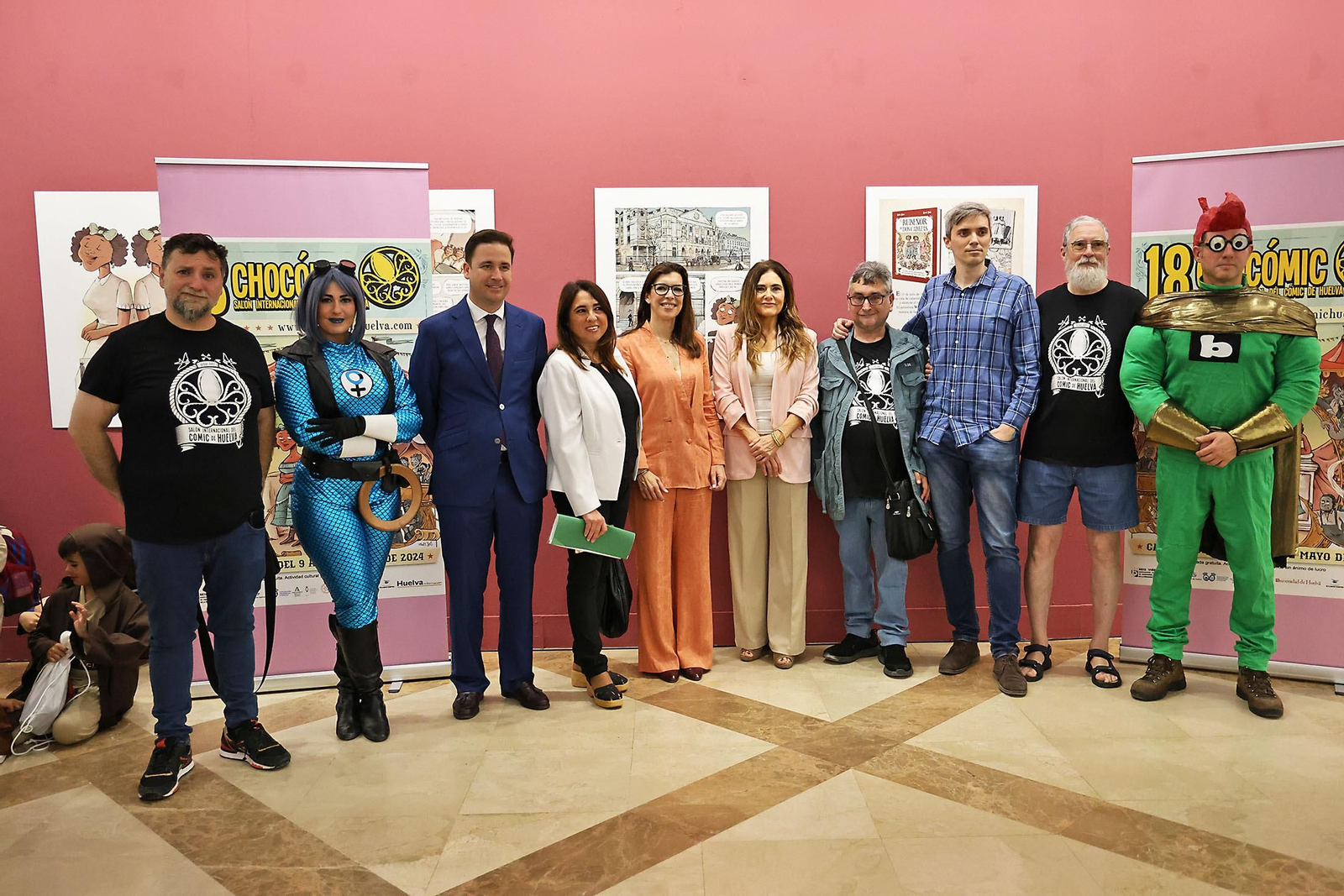 Imágenes de la inauguración del Salón Internacional Chocómic