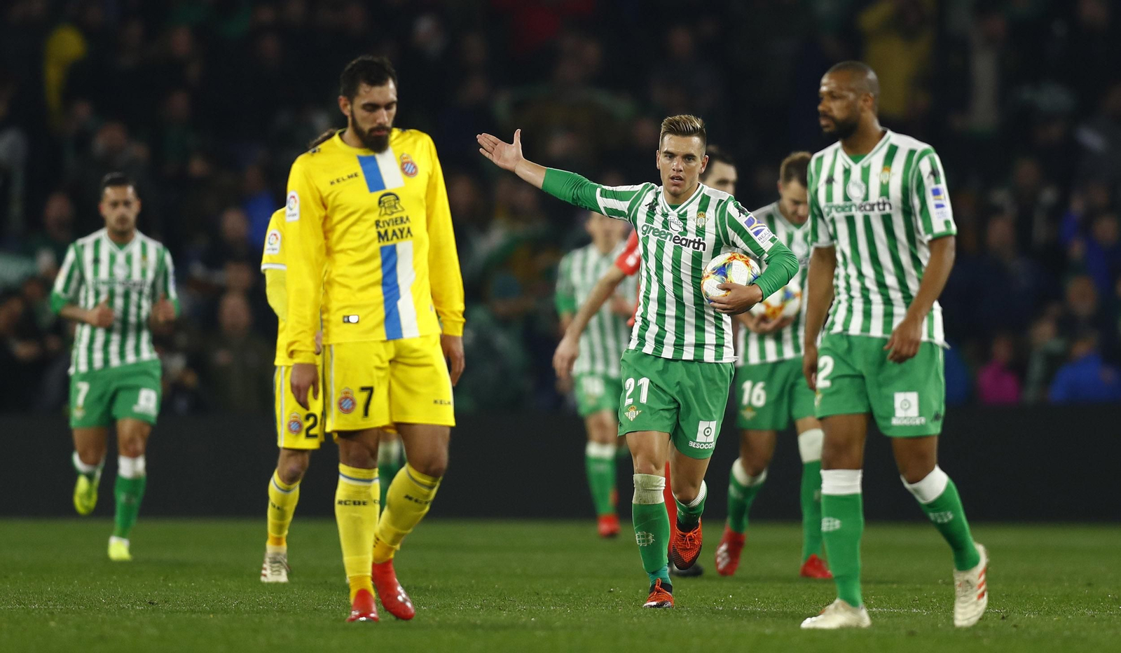 El Betis-Espanyol de la Copa del Rey, en imágenes