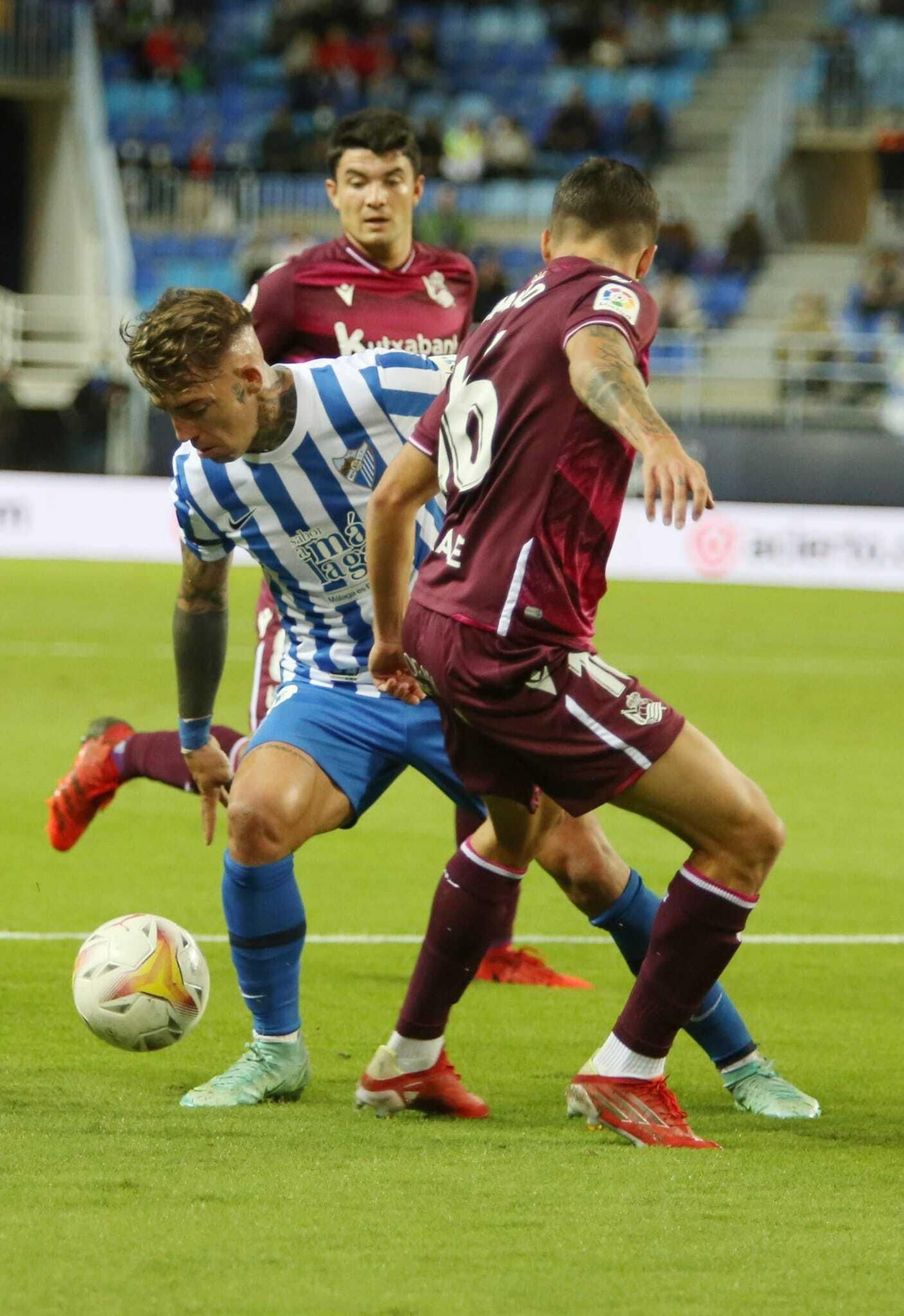 Las fotos del Málaga-Real Sociedad B