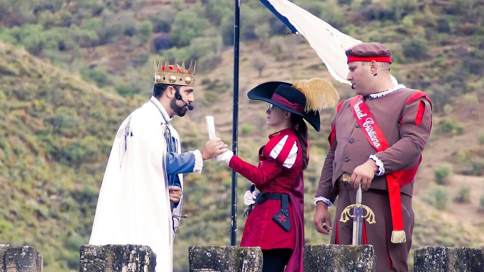 Representación Teatral Batalla de Moros y Cristianos de Quéntar. Septiembre 2023.