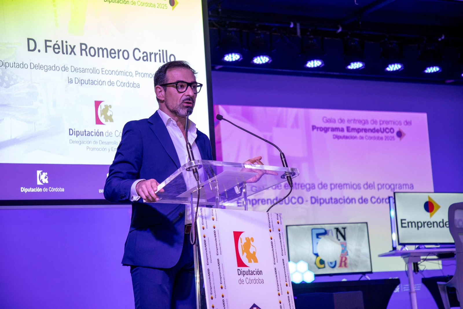 La entrega de los premios EmprendeUCO, en imágenes