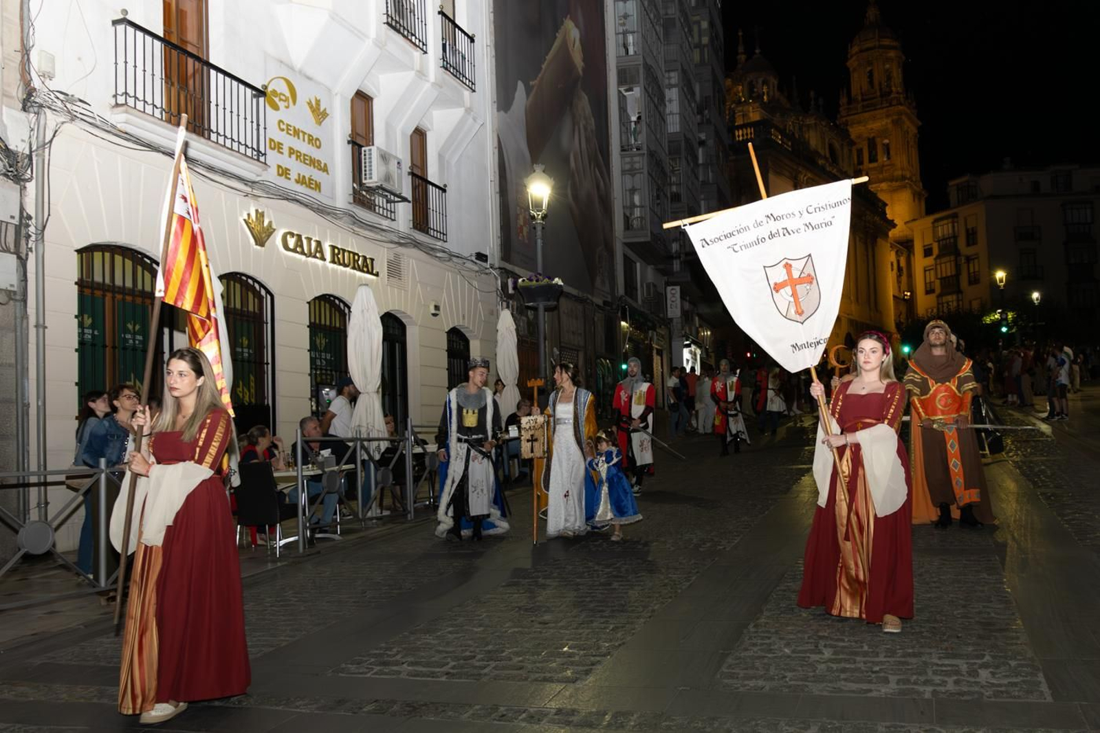 Así vivió Jaén el Pasacalles del Lagarto de la Magdalena.