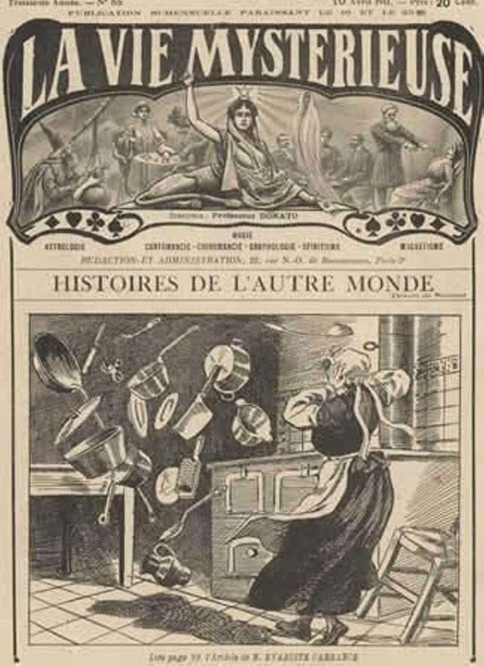 Argelia, 1911. Poltergeist.