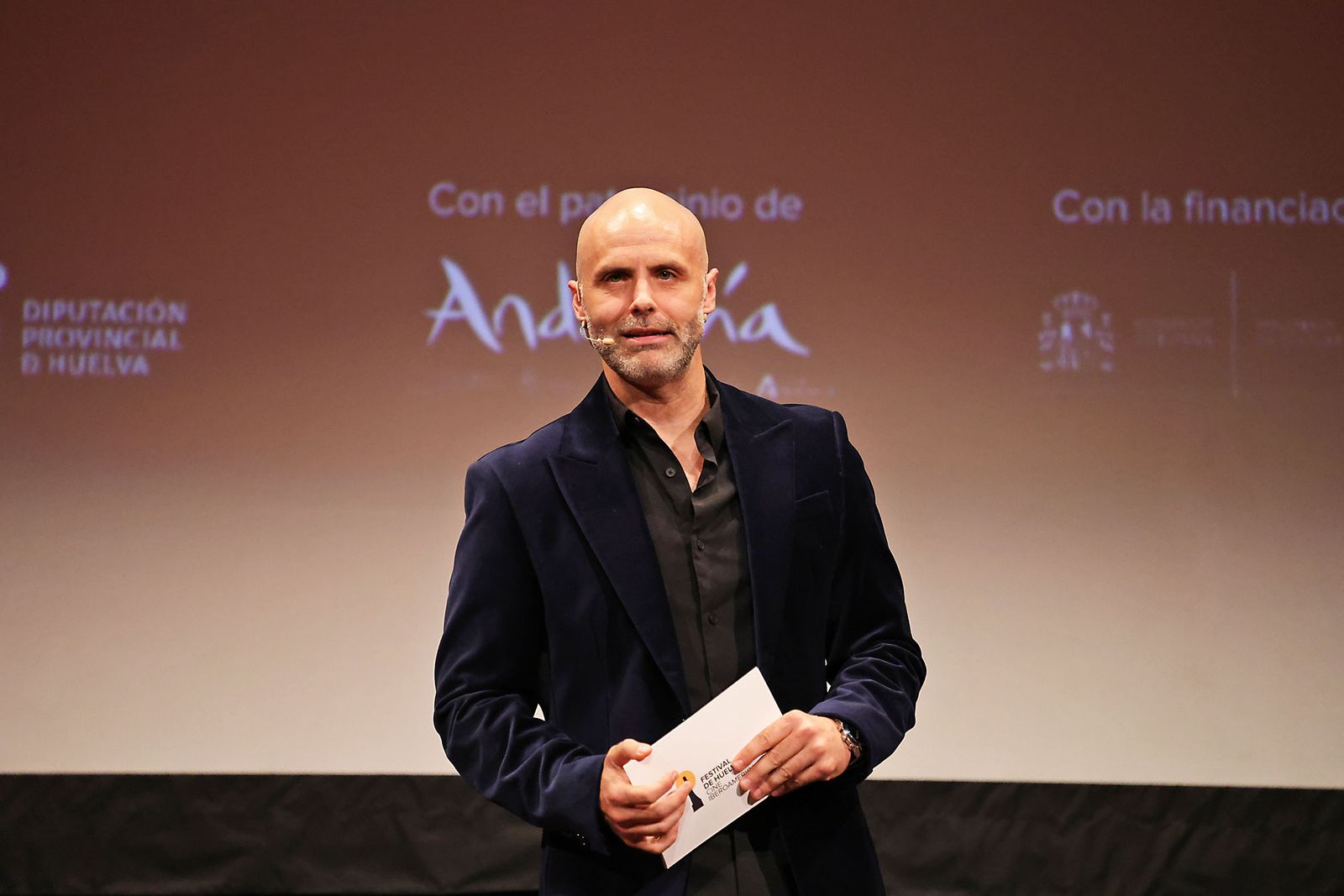 Imágenes de la entrega del Premio Luz del Festival de Cine Iberoamericano a Rubén Cortada