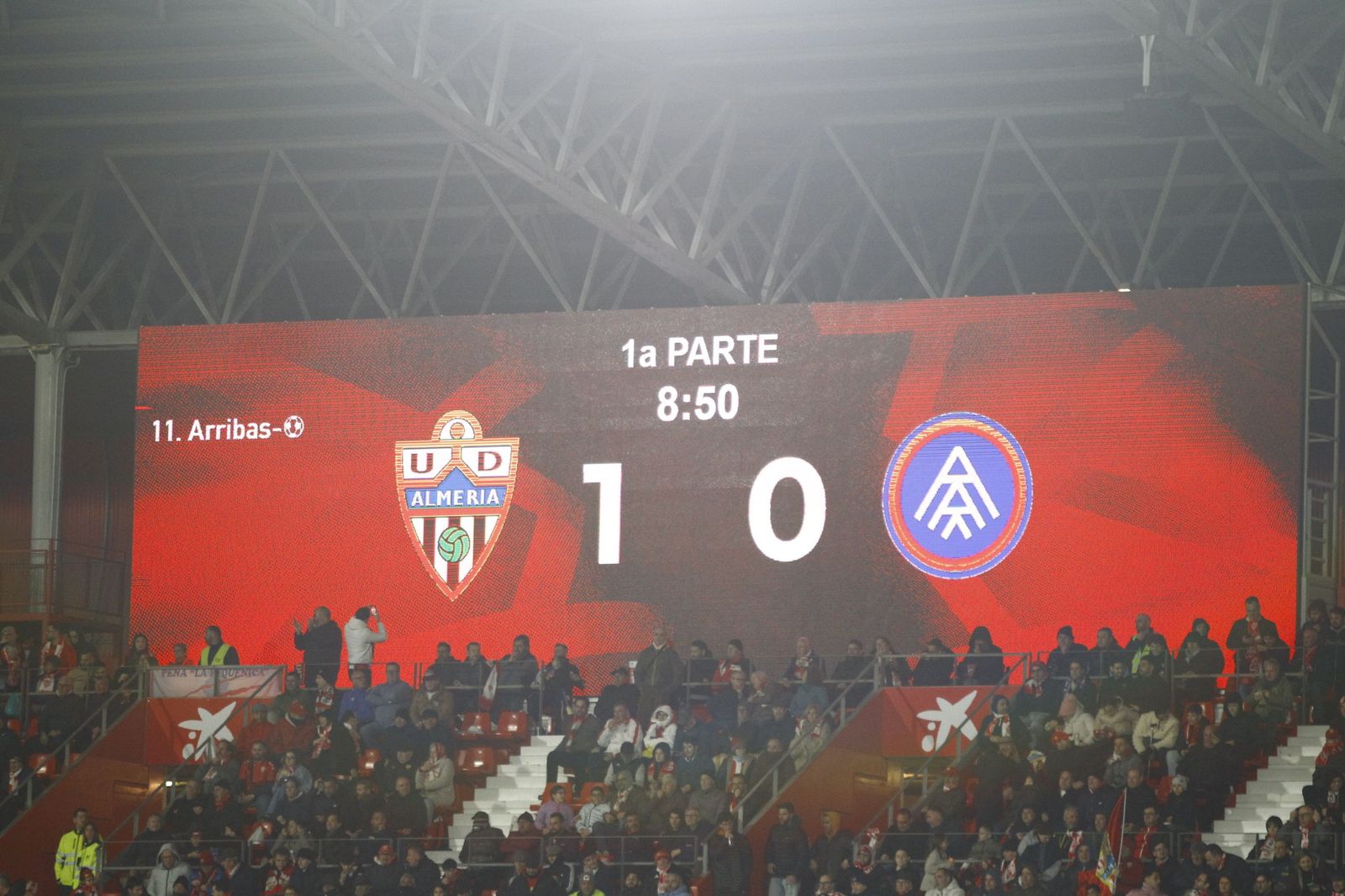 Las imágenes del partido U.D. Almería - F.C. Andorra