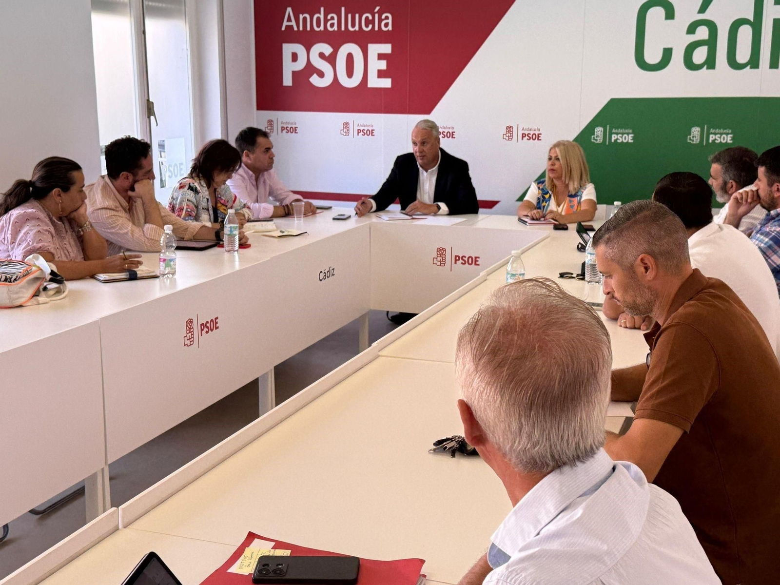 Ruiz Boix, presidiendo una reunión de la ejecutiva provincial del PSOE el pasado septiembre.