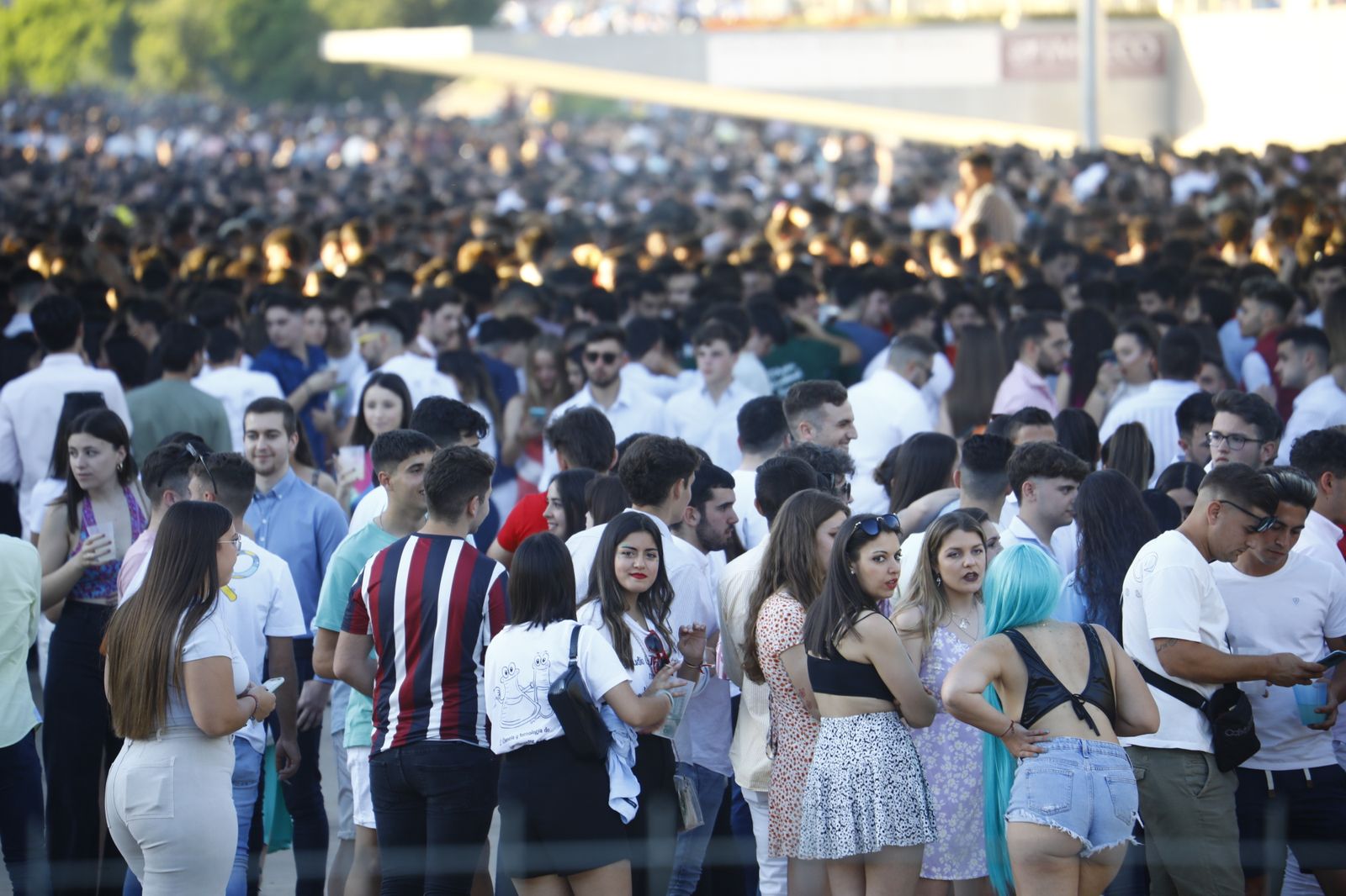 Feria de Córdoba: Las imágenes del botellón multitudinario, en imágenes