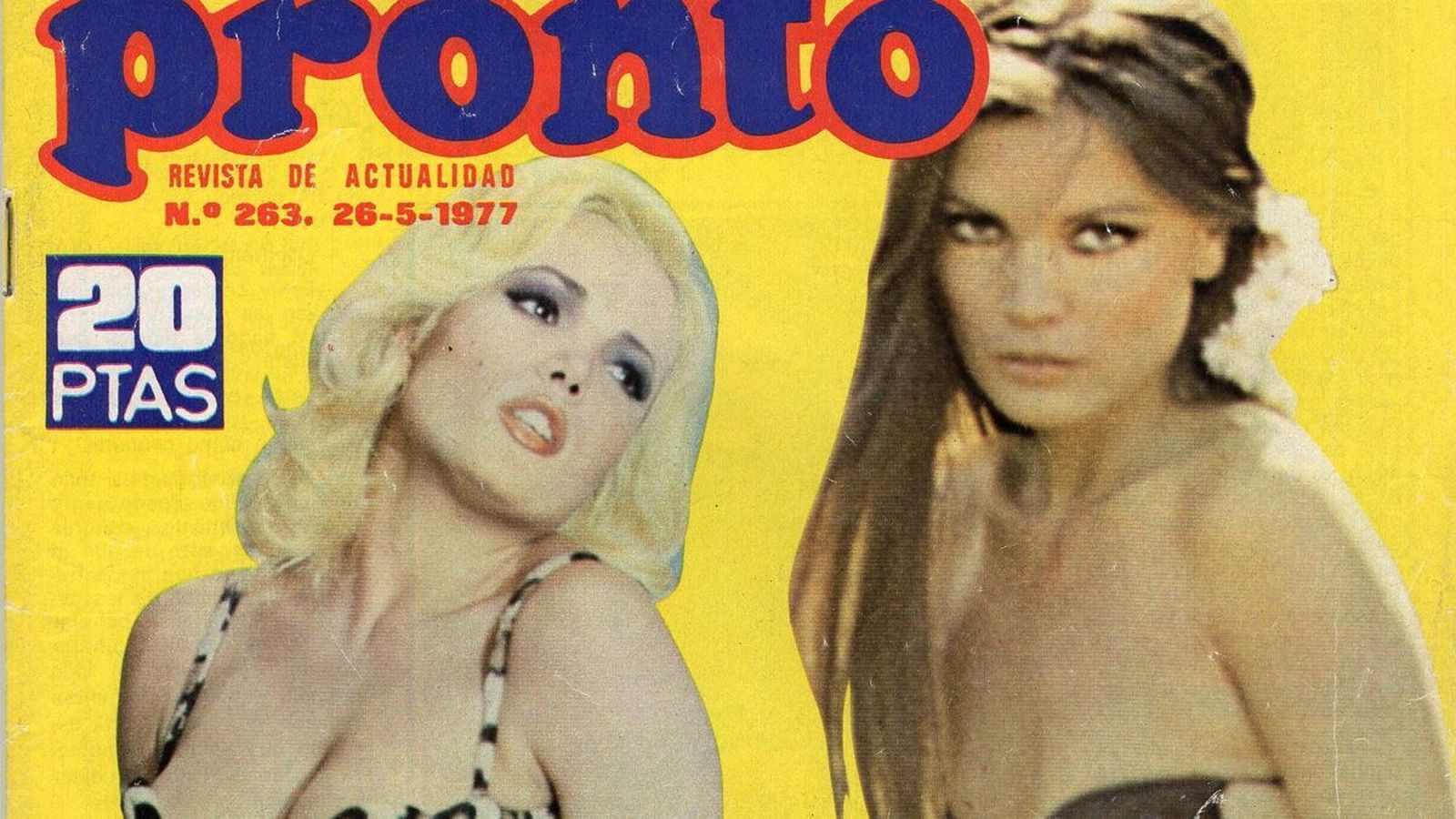 Ágata Lys compartiendo portada de revista con María José Cantudo