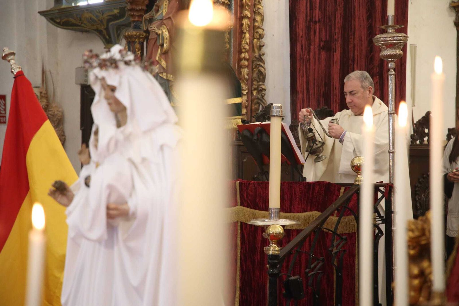 Misa este domingo en la parroquia de Santa María La Coronada.