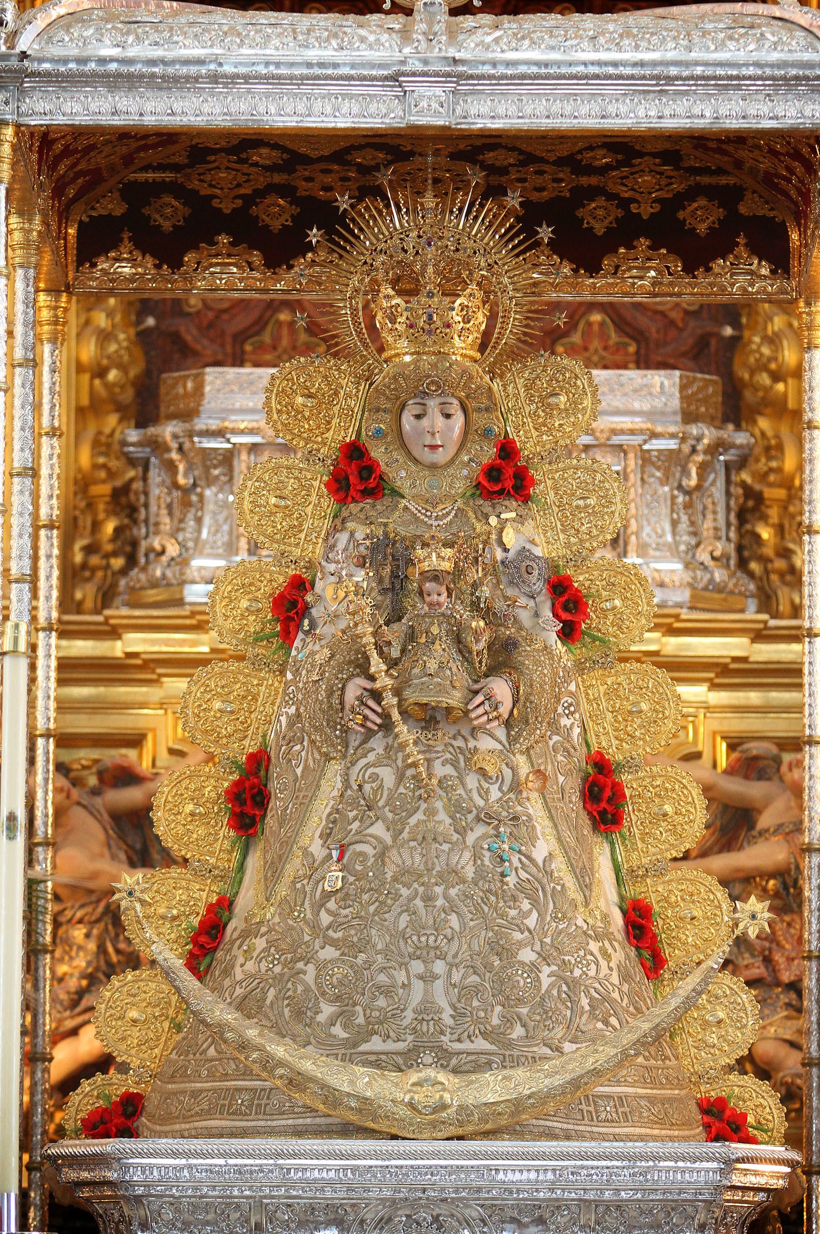 Ambiente en la aldea del Rocío.