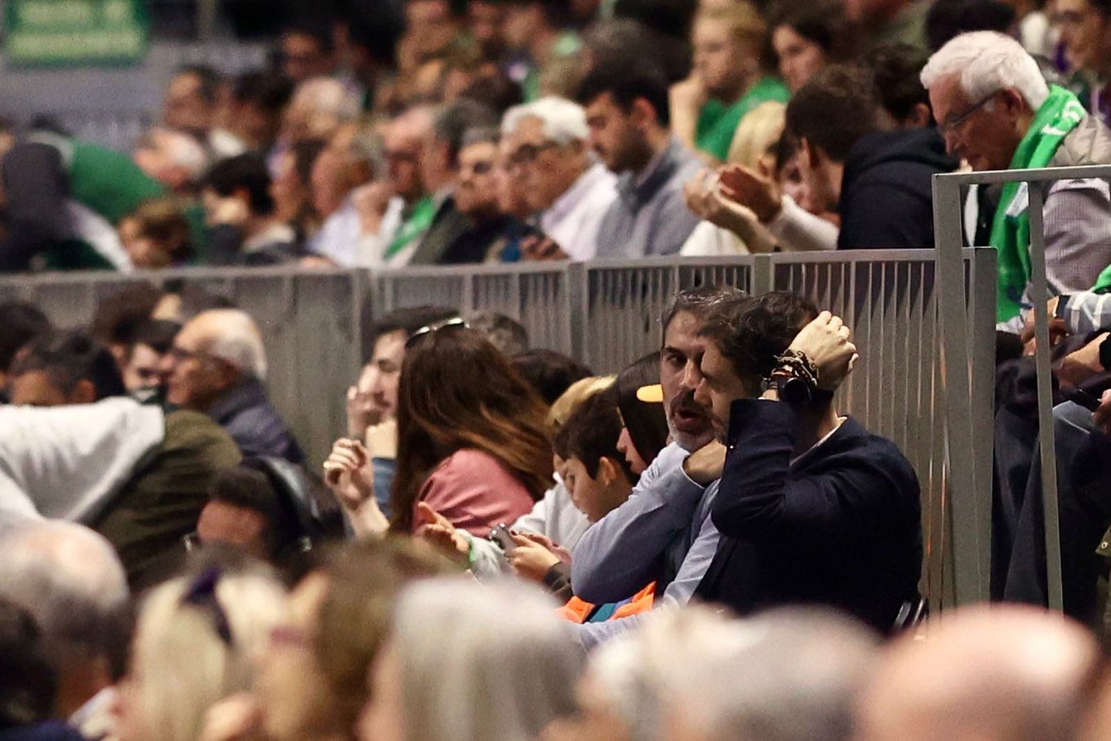 José Manuel Calderón, testigo de excepción en el Unicaja-UCAM Murcia