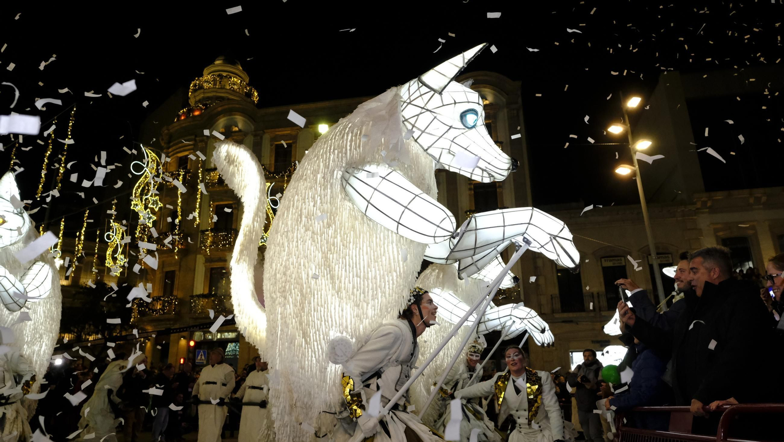 La Cabalgata de Reyes Magos de Almería, en imágenes