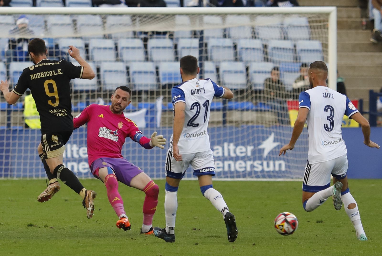 Imágenes del encuentro entre el Recreativo de Huelva y el Real Murcia