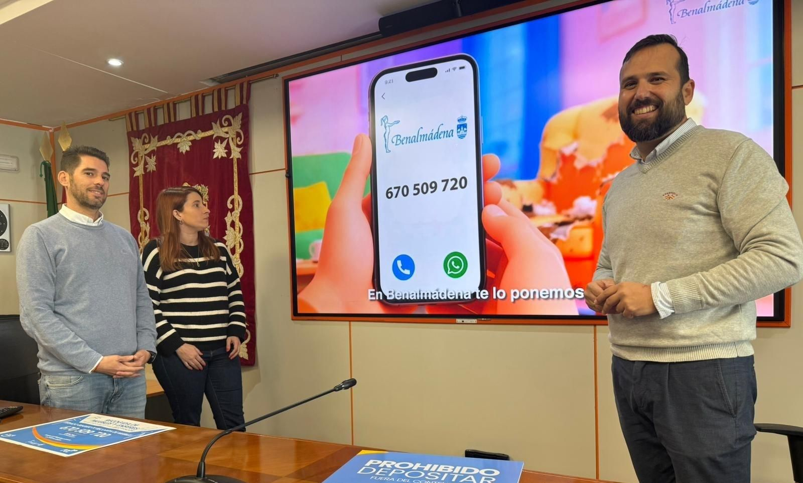 La presentación de la iniciativa municipal.