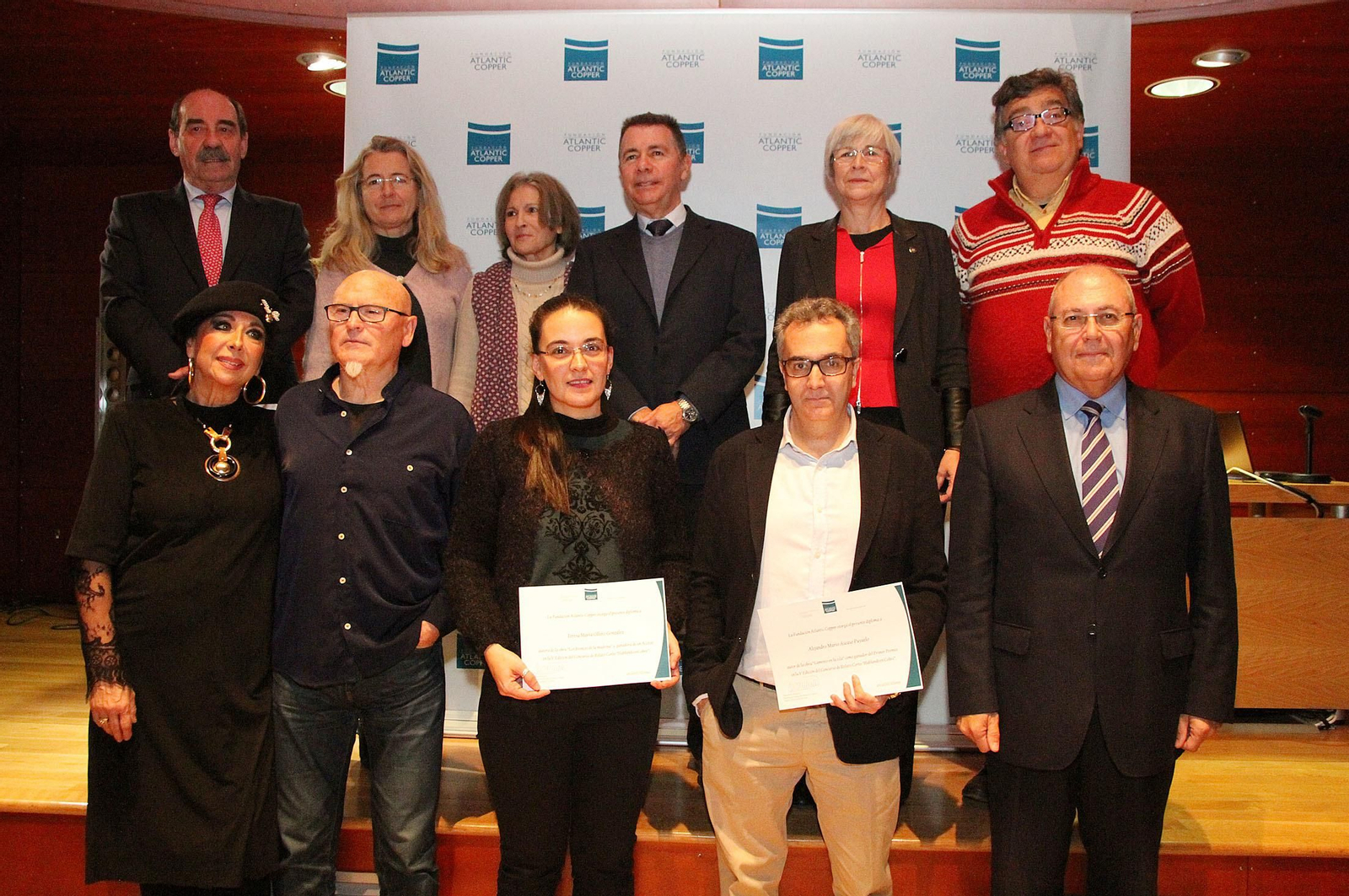 Atlantic Copper entrega los premios "Hablando en Cobre", en imágenes