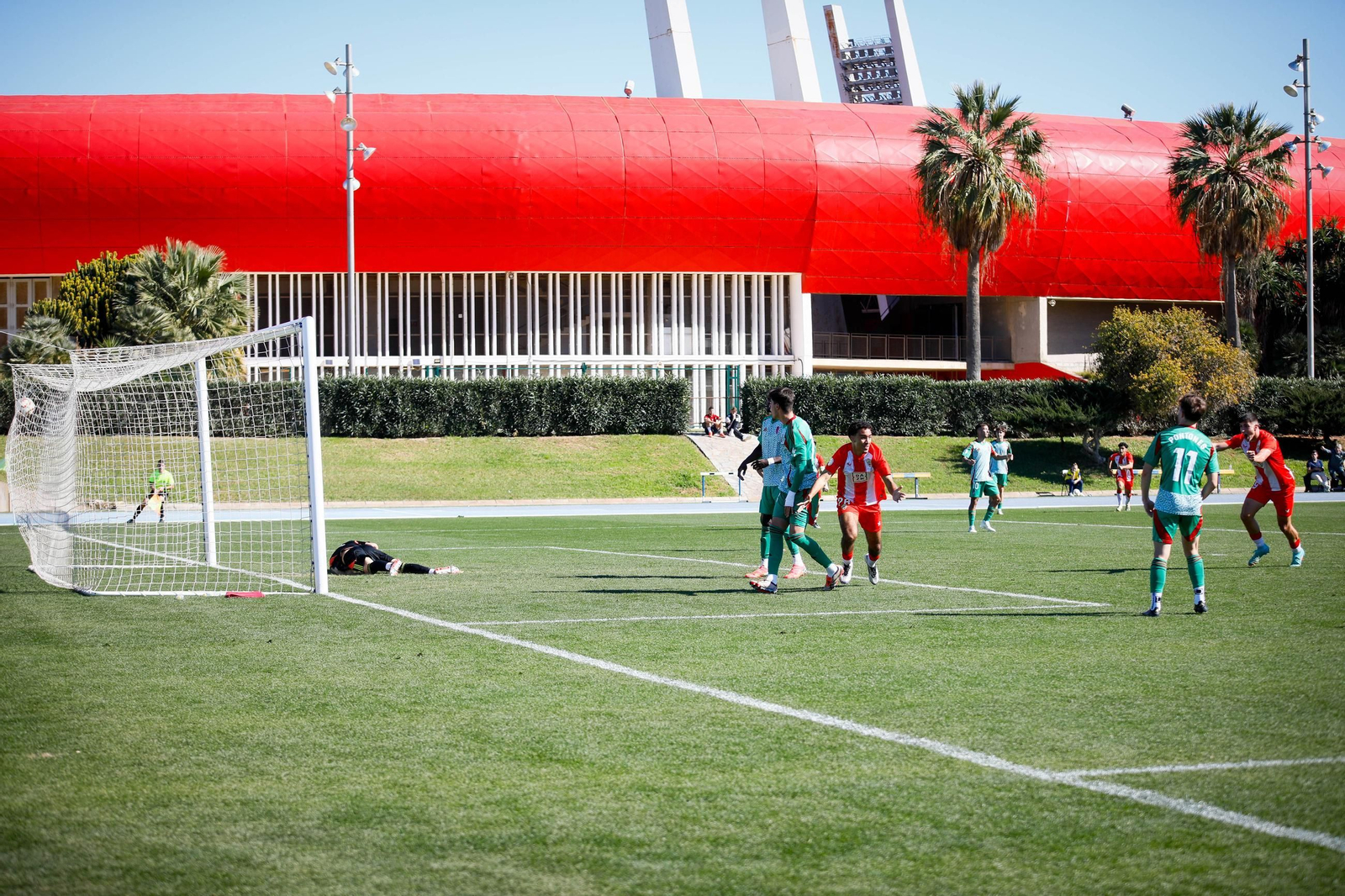 Las imágenes de Segunda RFEF entre Almeria B y recreativo de Granada