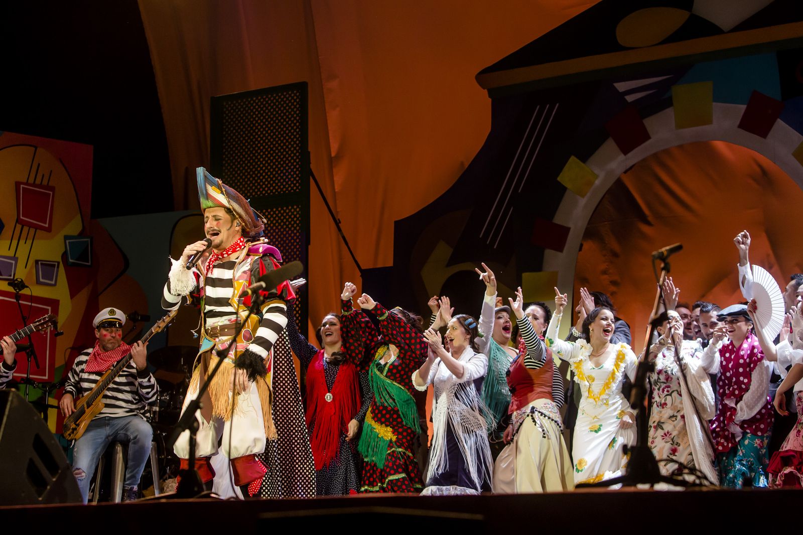 Las imágenes del pregón del Carnaval de David Palomar