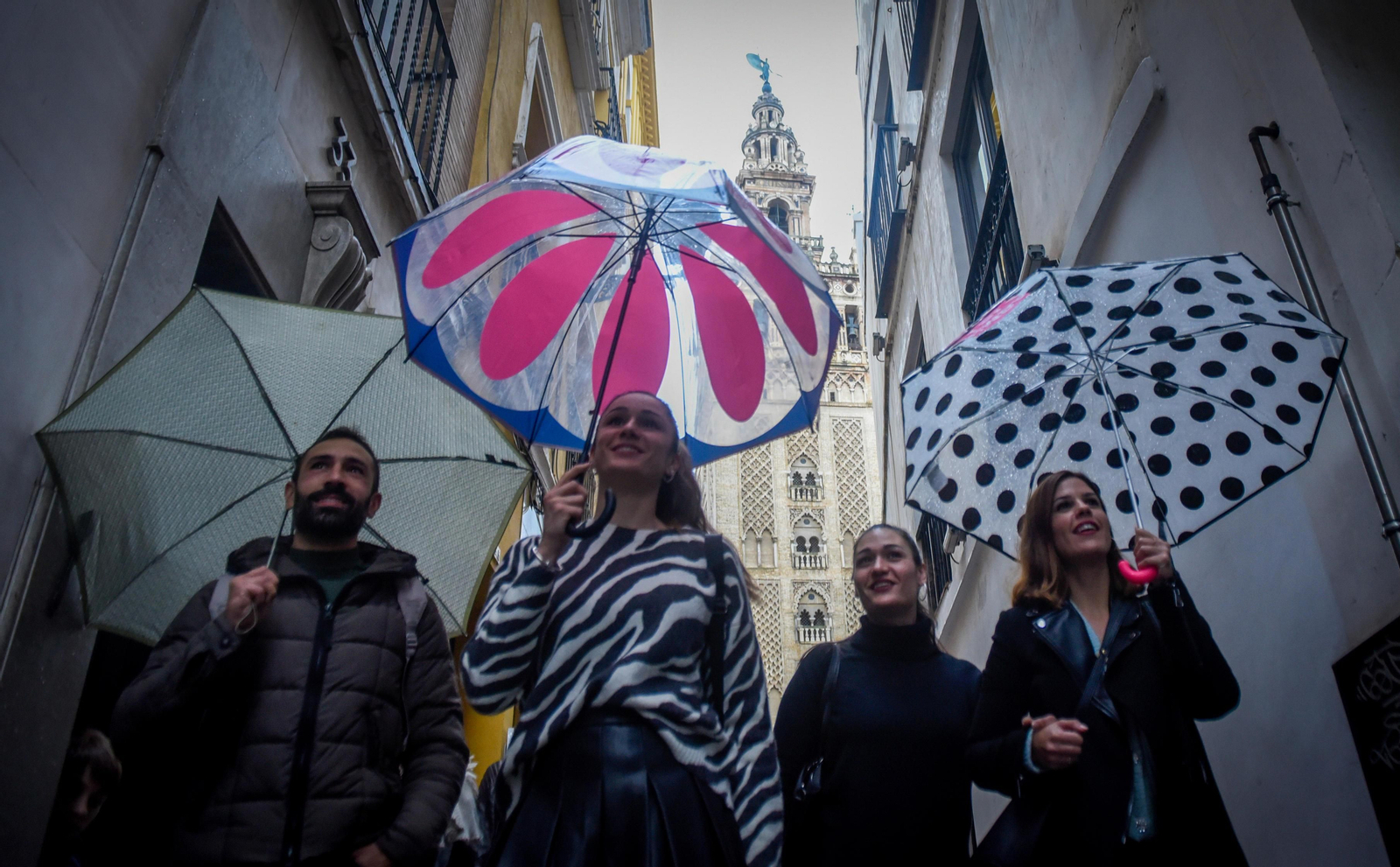 Lluvia en Sevilla. Lluvia en Sevilla.