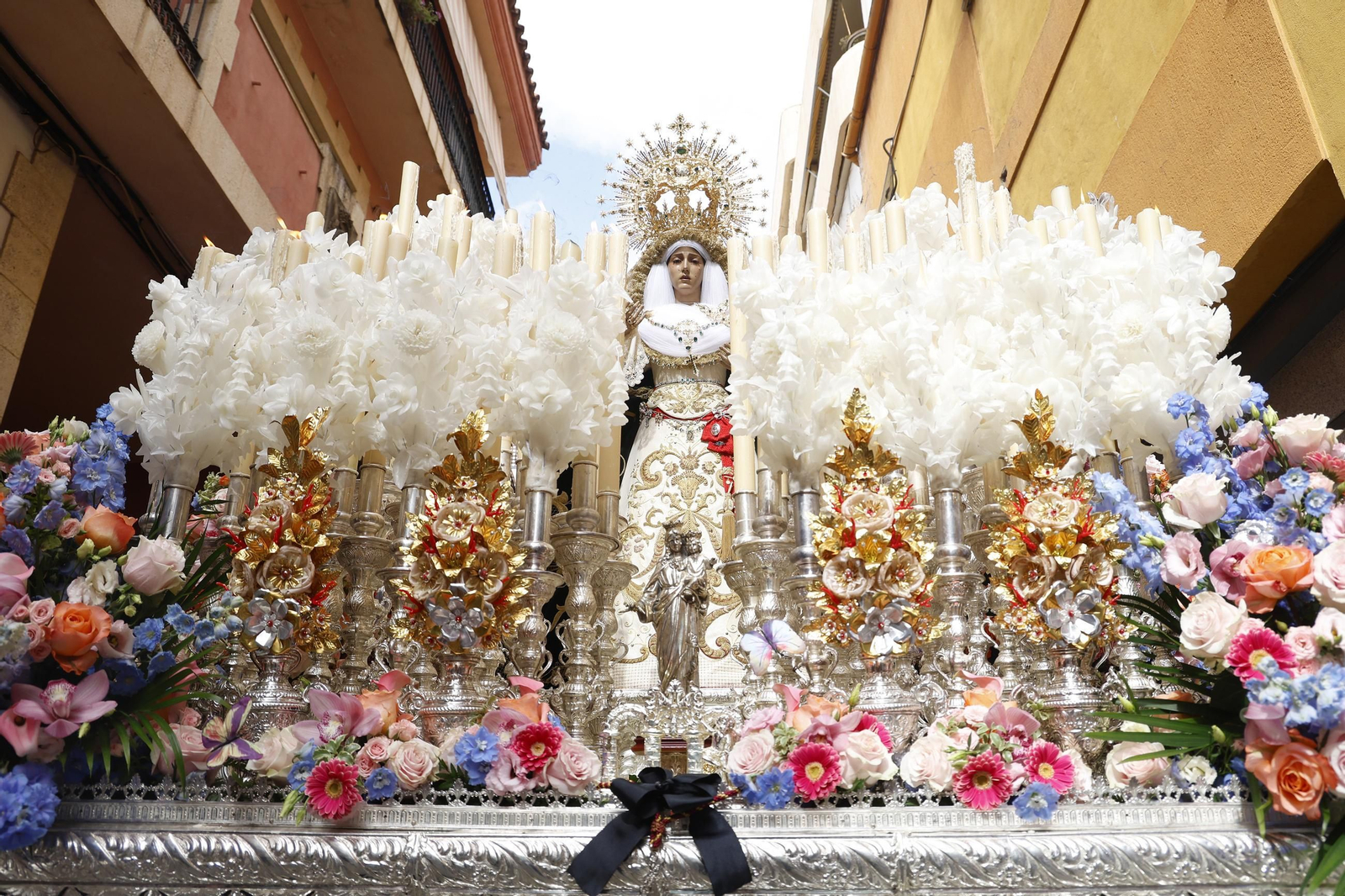 Las fotos de la peregrinación extraordinaria de la Esperanza de Algeciras a la iglesia de la Palma