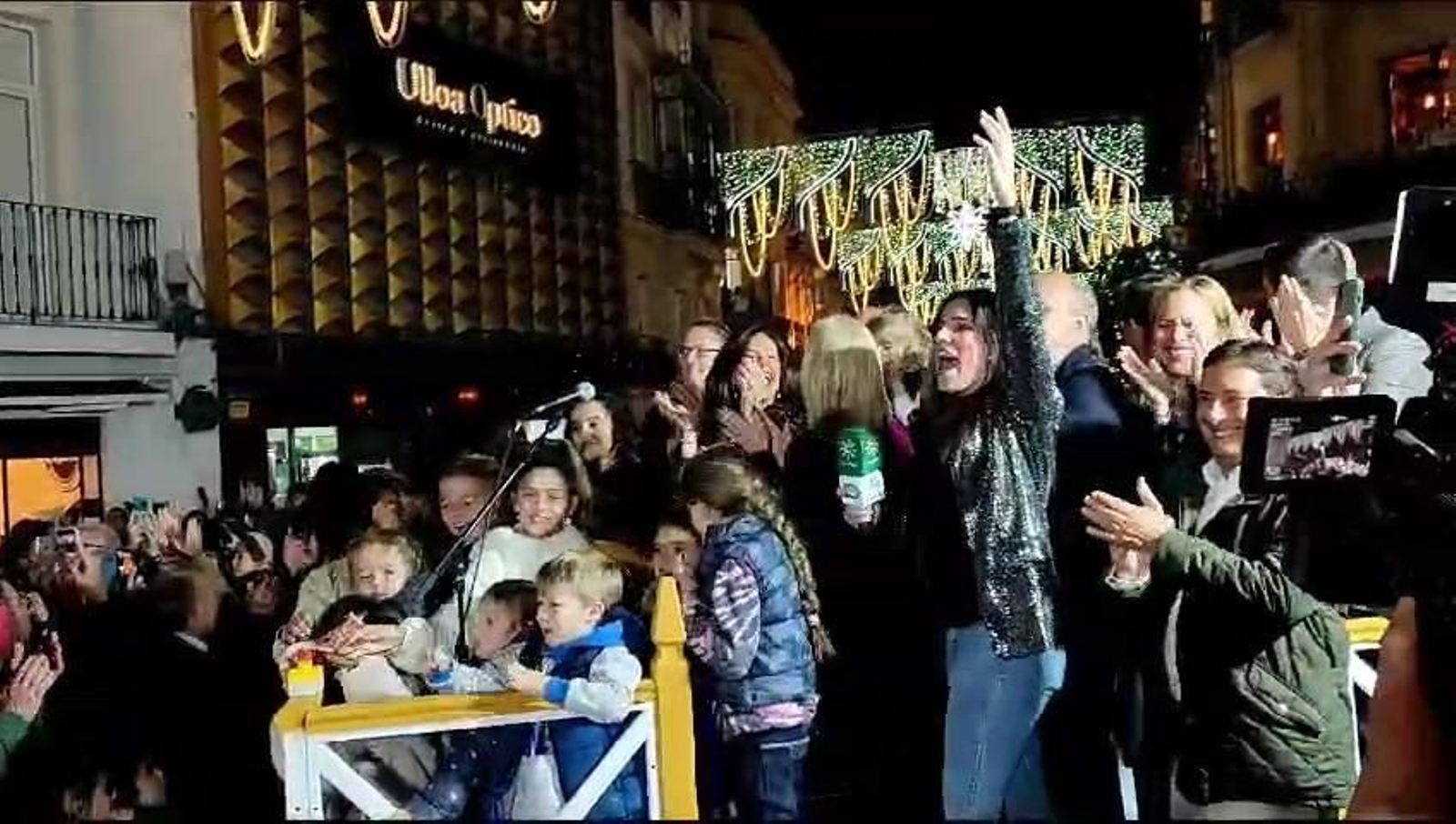 Encendido del alumbrado de Navidad en Jerez 2023 Encendido del alumbrado de Navidad en Jerez 2023