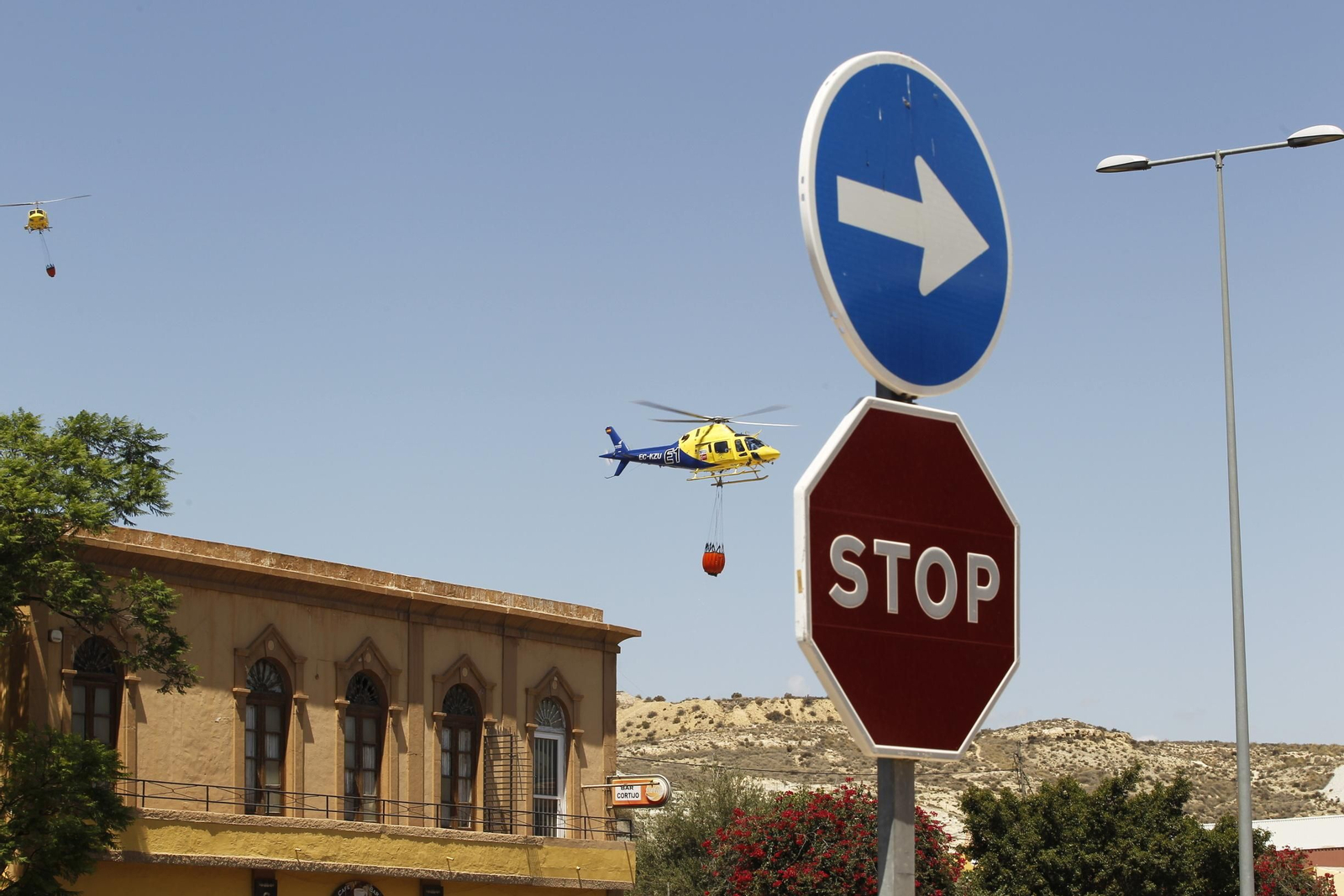 Fotogalería incendio forestal Paraje Majada del Aguilón. Huércal de Almería