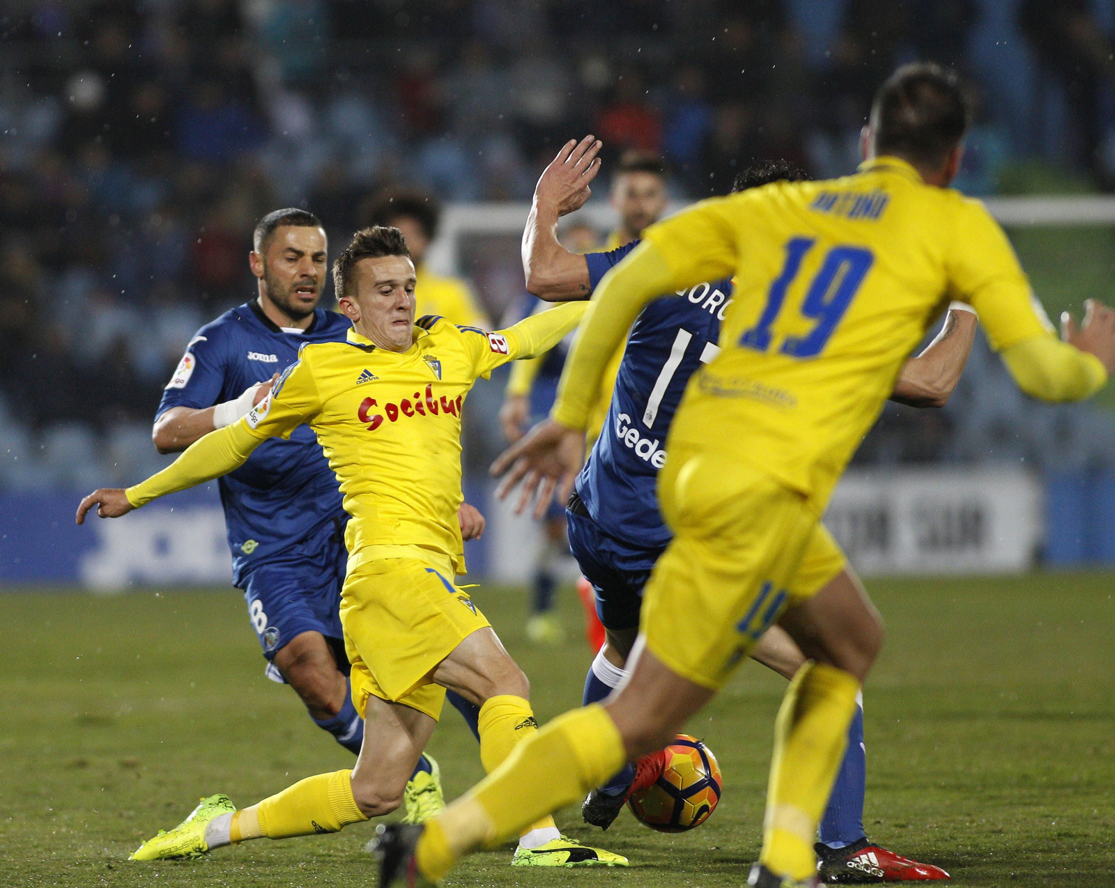 Las imágenes del Getafe-Cádiz