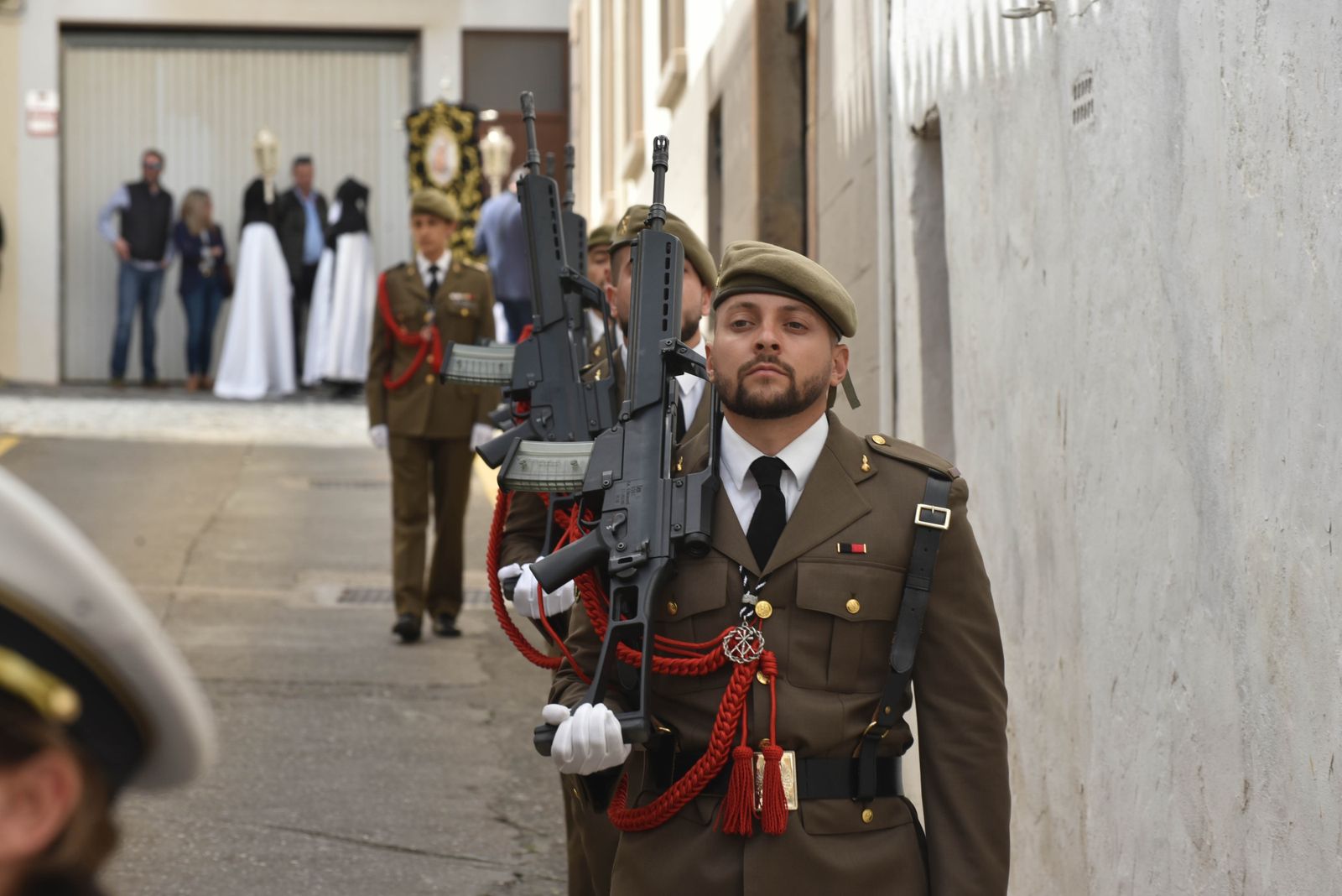 Fotos del Jueves Santo en San Roque: La Buena Muerte y Amargura