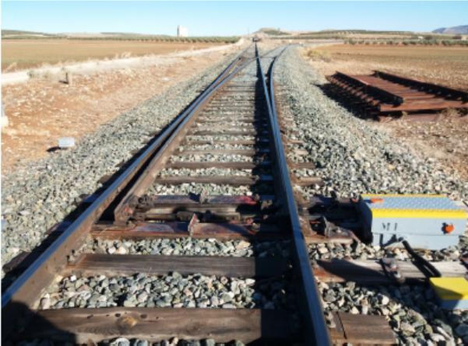 Bifurcación hacia Almería.