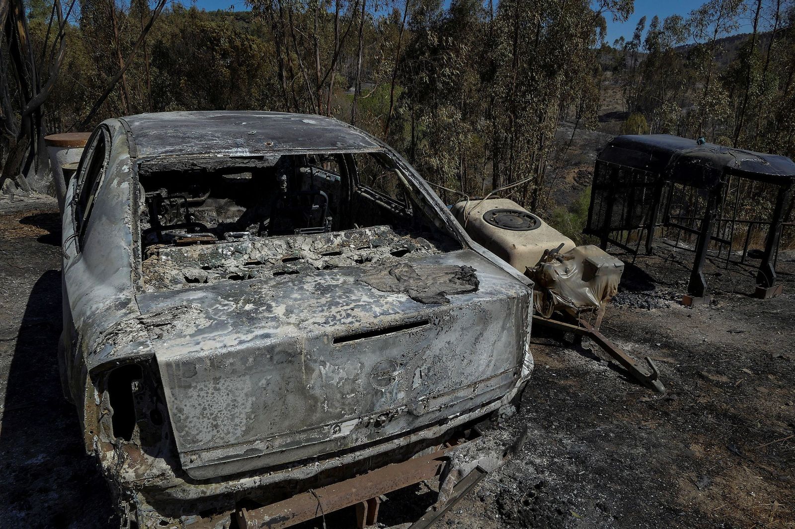 Estabilizado el incendio forestal en Villarrasa