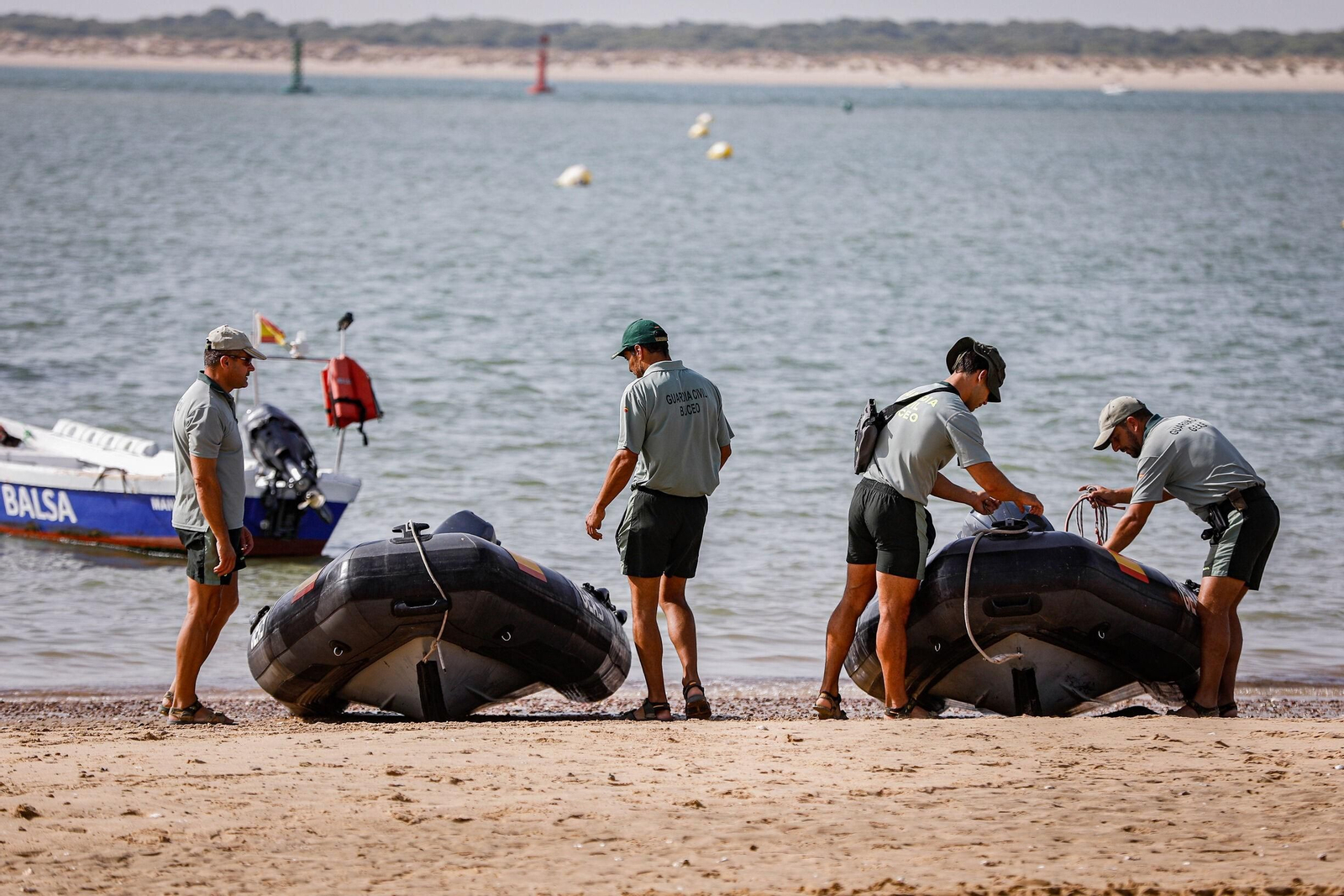 Unidades de buceo de la Guardia Civil.