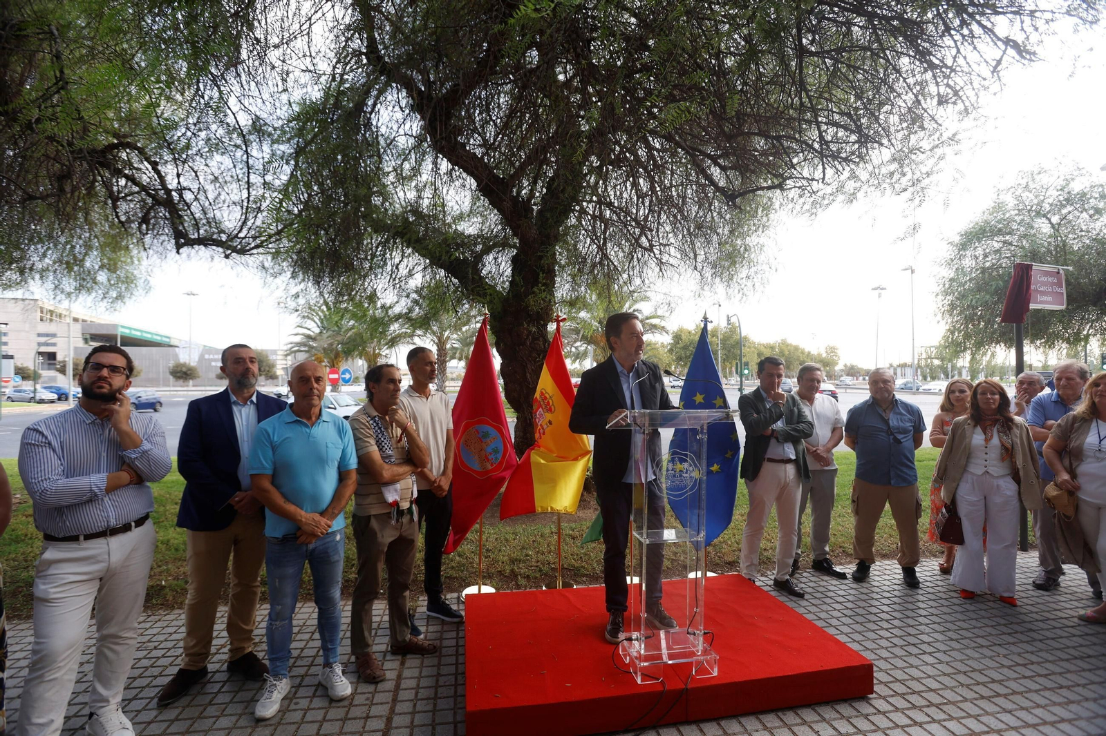Las mejores imágenes del acto en homenaje a Juanín, leyenda del Córdoba CF