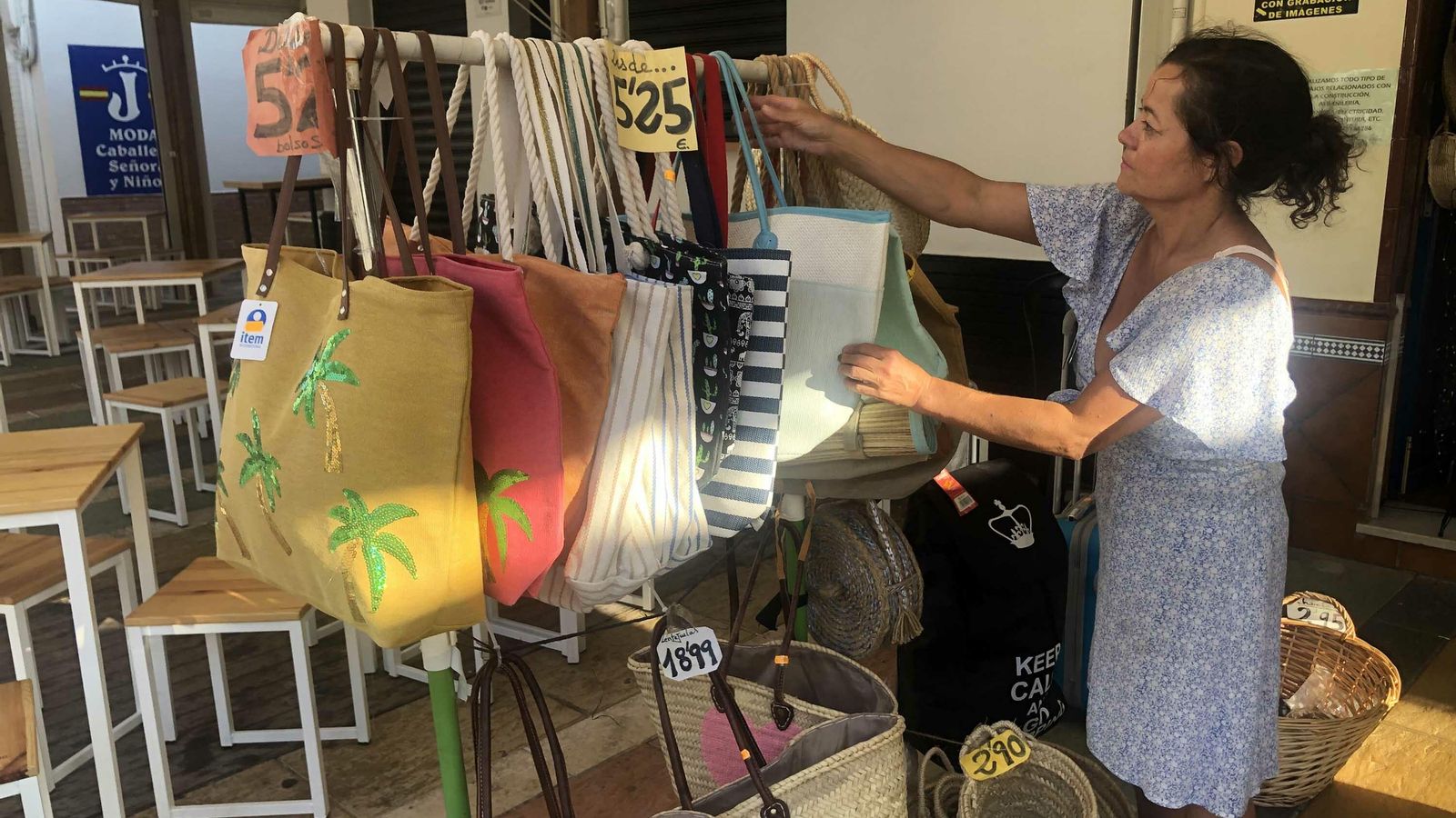 Uno de los comercios que han sufrido los hurtos.